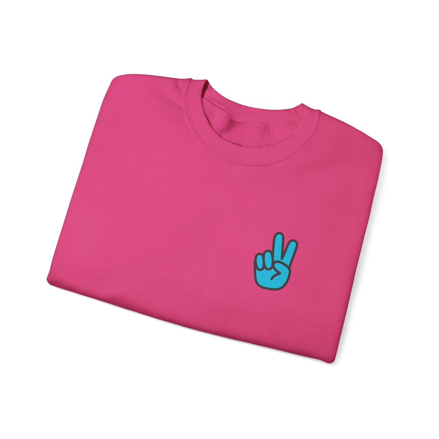 Peace Be With You Unisex Heavy Blend™ Crewneck Sweatshirt