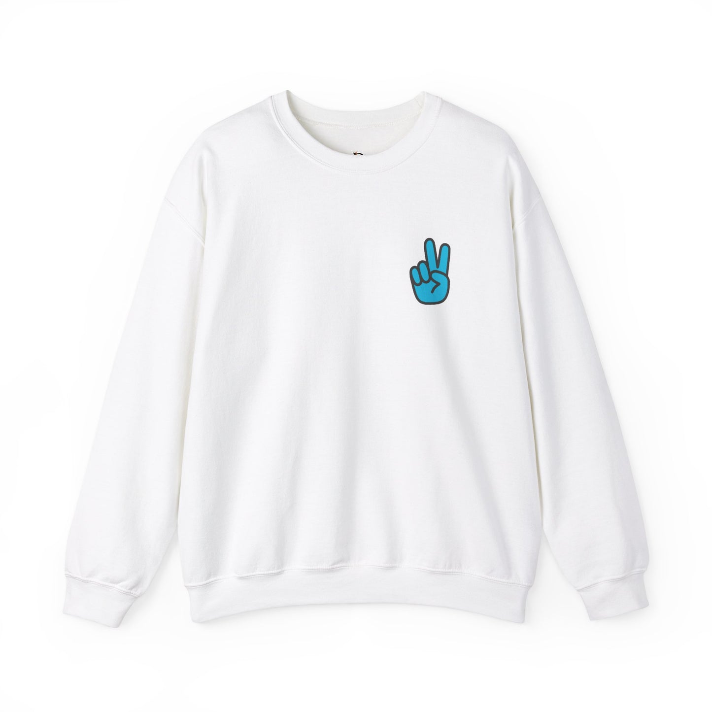 Peace Be With You Unisex Heavy Blend™ Crewneck Sweatshirt