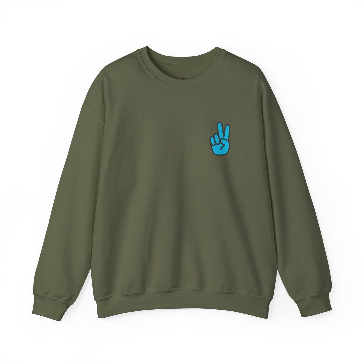 Peace Be With You Unisex Heavy Blend™ Crewneck Sweatshirt