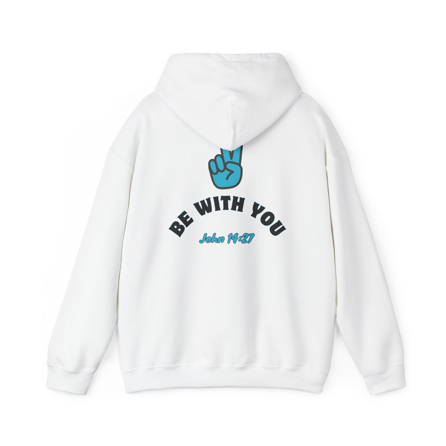 Peace Be With You Unisex Heavy Blend™ Hooded Sweatshirt
