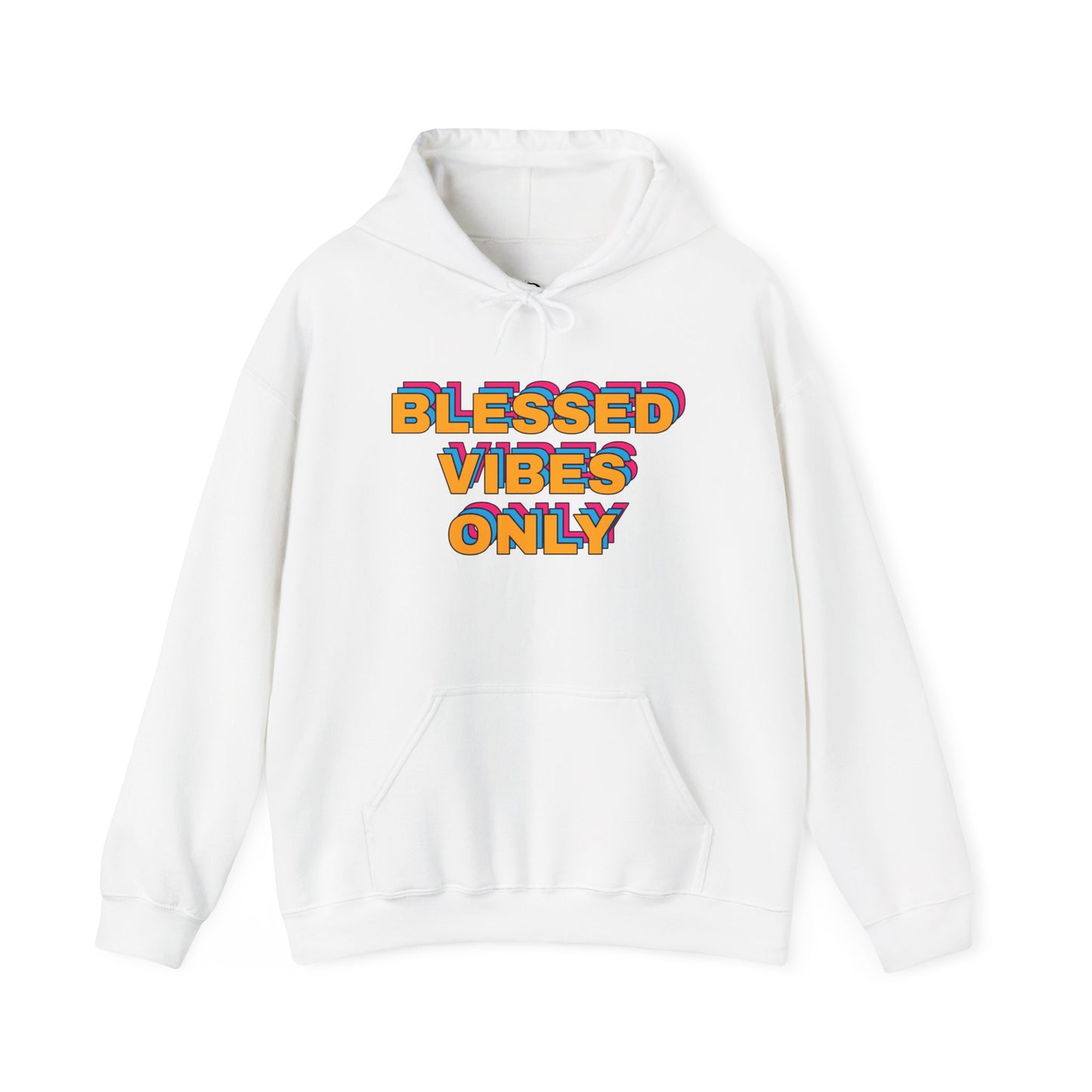 Blessed Vibes Only-Unisex Heavy Blend™ Hooded Sweatshirt