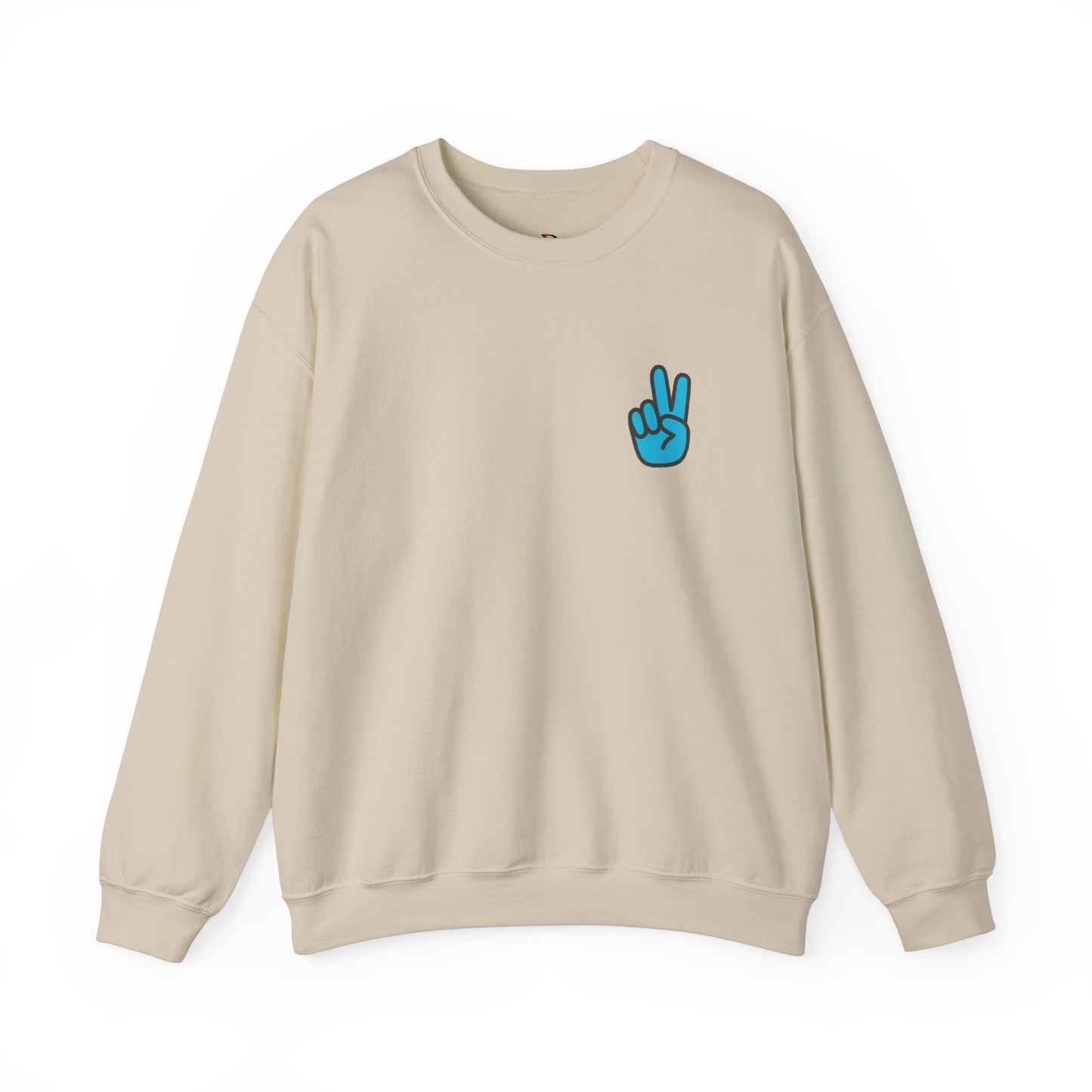 Peace Be With You Unisex Heavy Blend™ Crewneck Sweatshirt