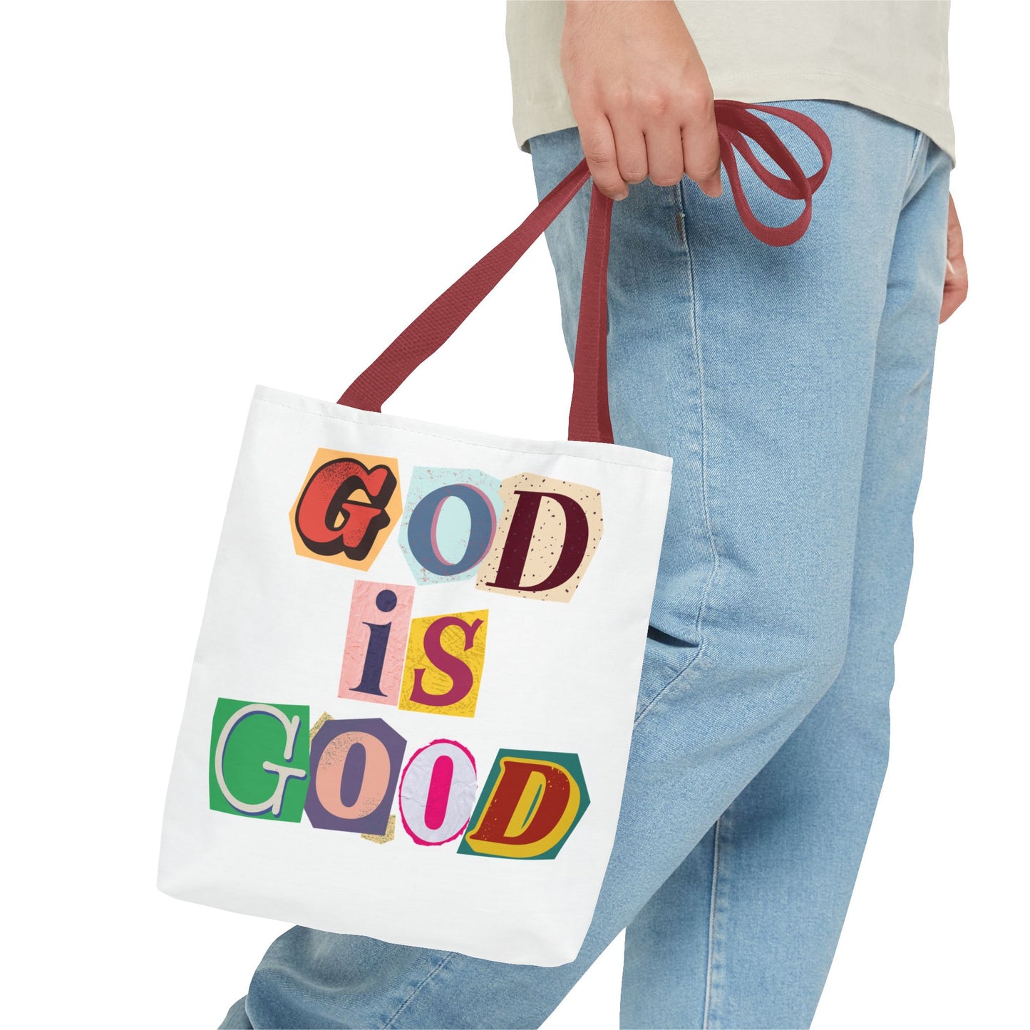 God is Good Tote Bag (AOP)