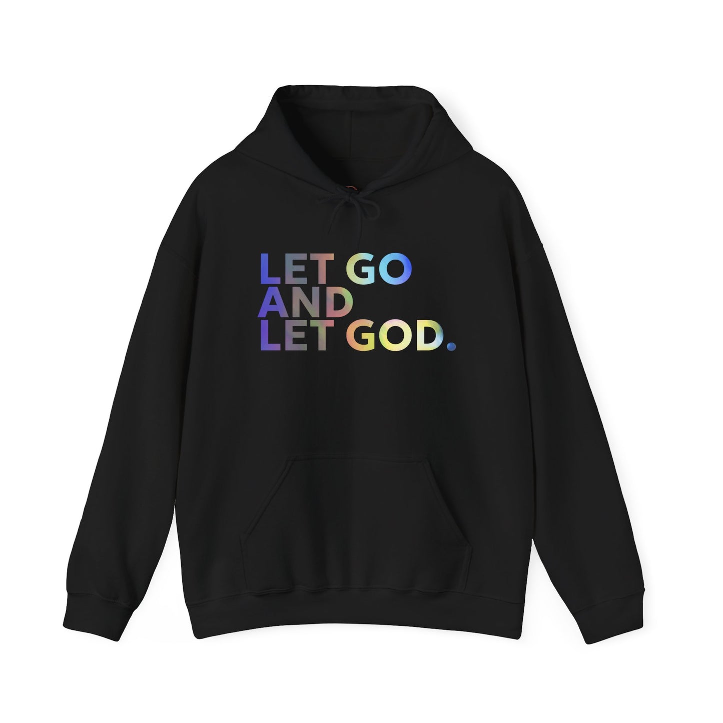 Let Go and Let God-Unisex Heavy Blend™ Hooded Sweatshirt