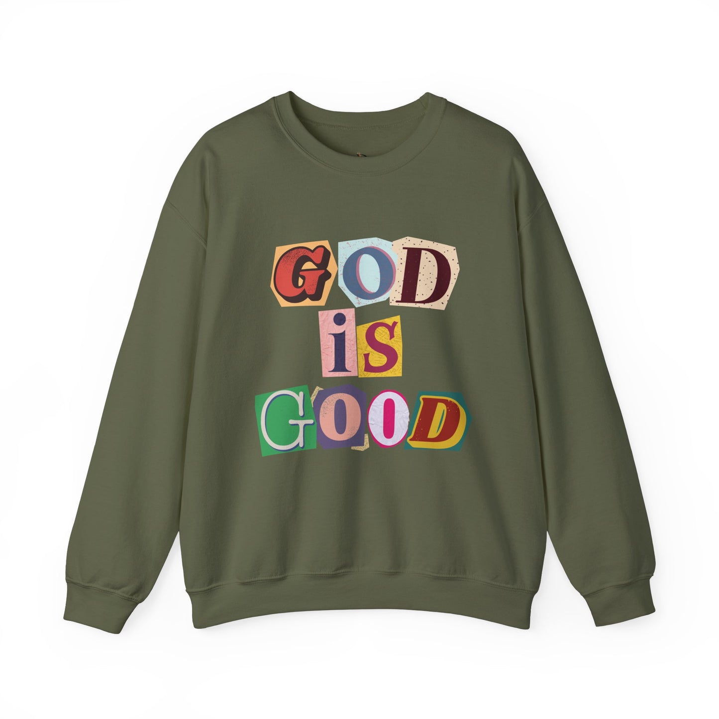 God is Good Unisex Heavy Blend™ Crewneck Sweatshirt