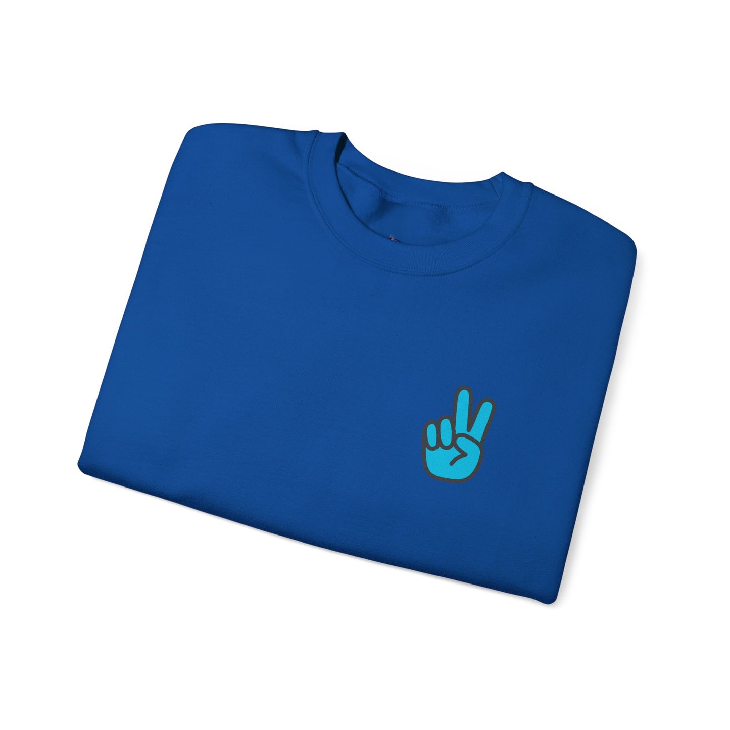 Peace Be With You Unisex Heavy Blend™ Crewneck Sweatshirt