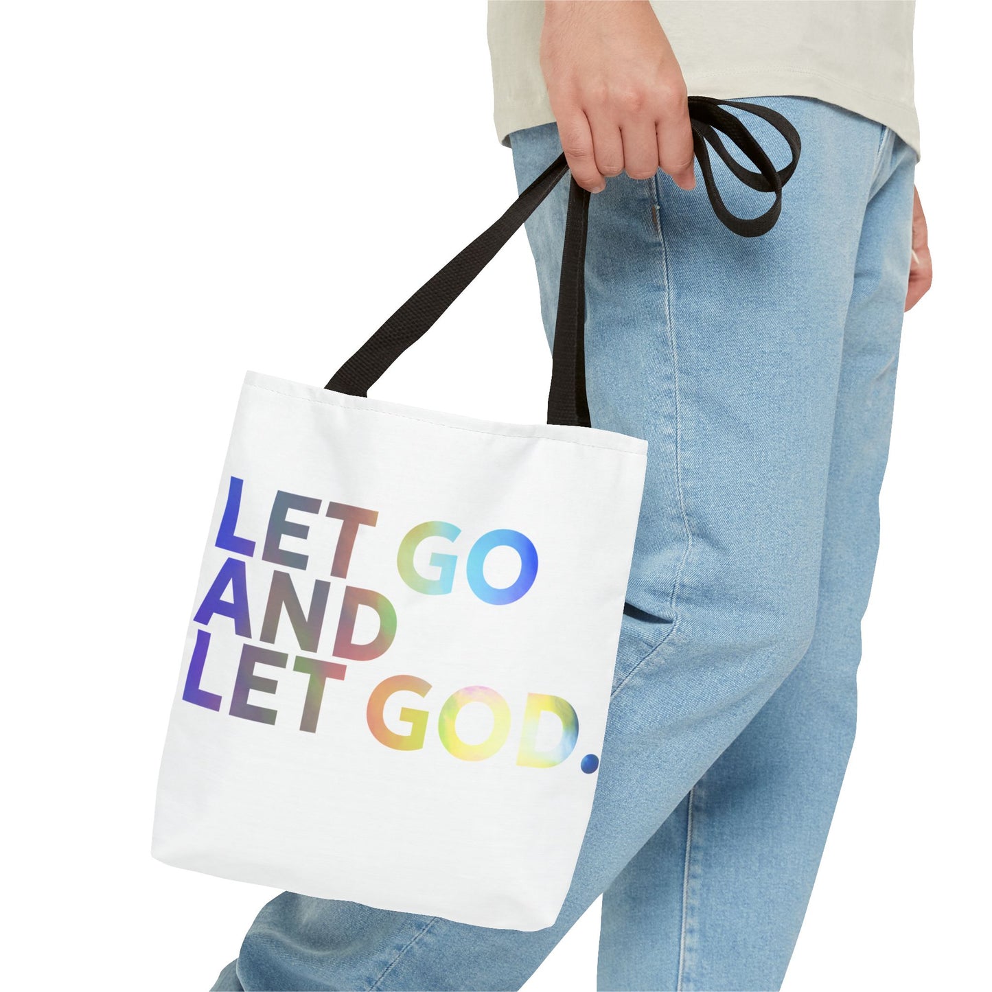 Let Go and Let God-Tote Bag (AOP)