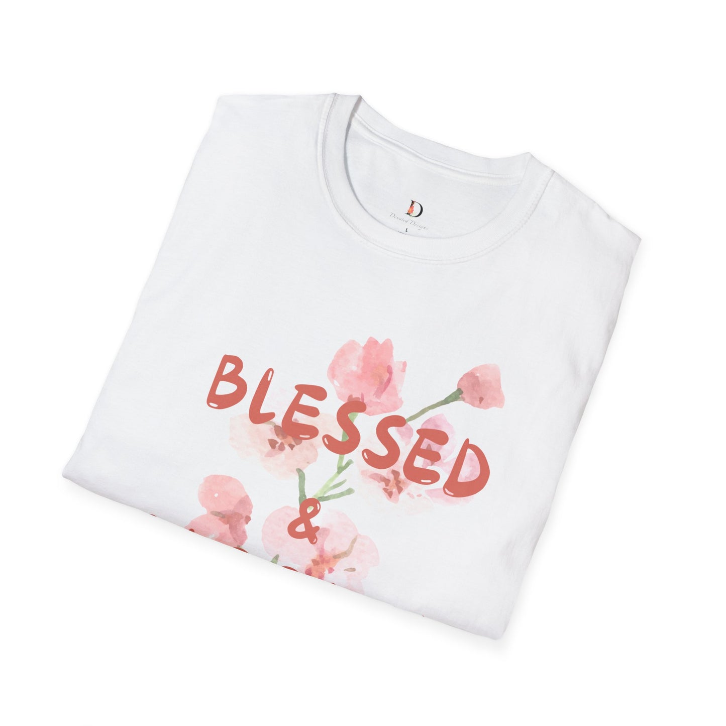Blessed & Bloomed Unisex Softstyle T-Shirt