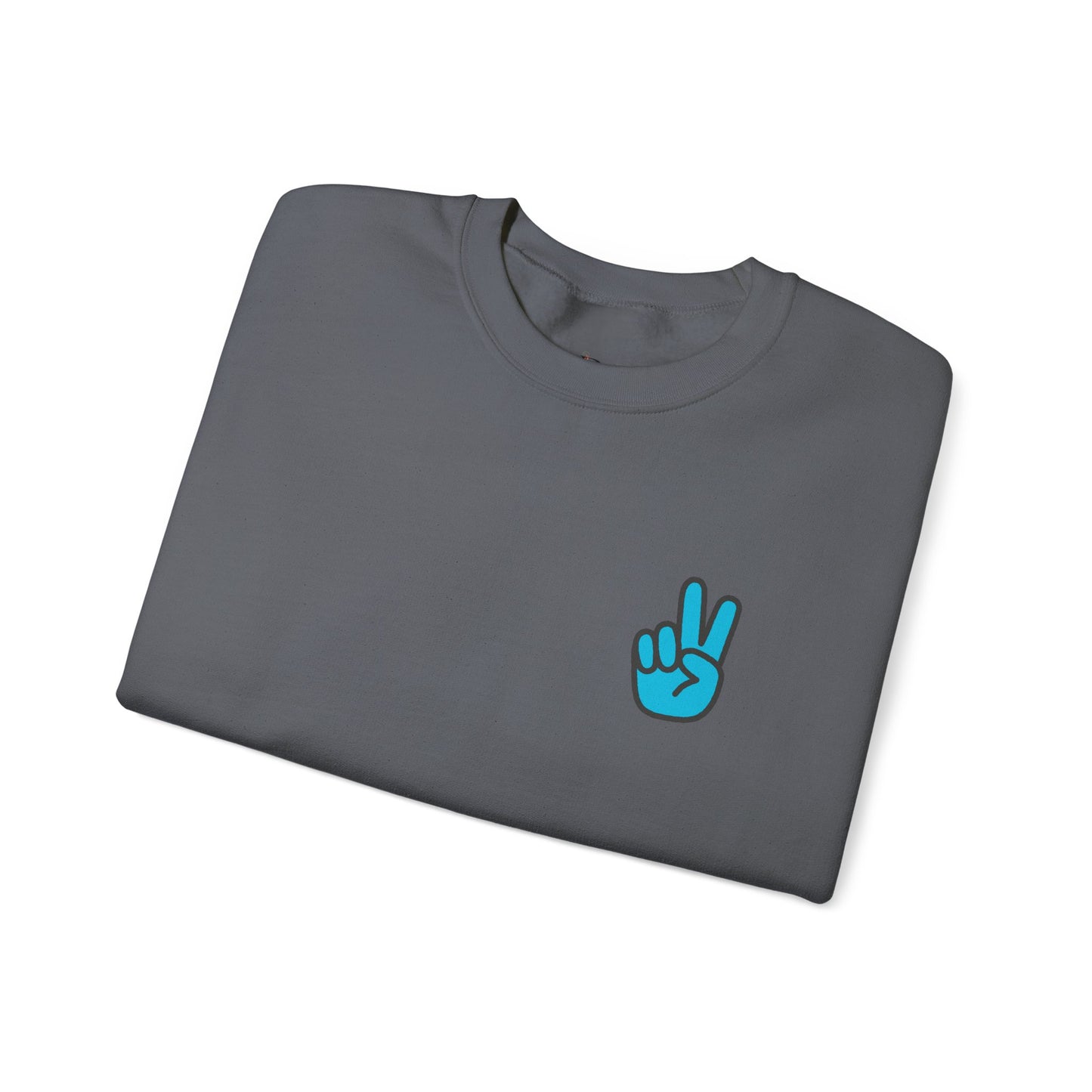 Peace Be With You Unisex Heavy Blend™ Crewneck Sweatshirt
