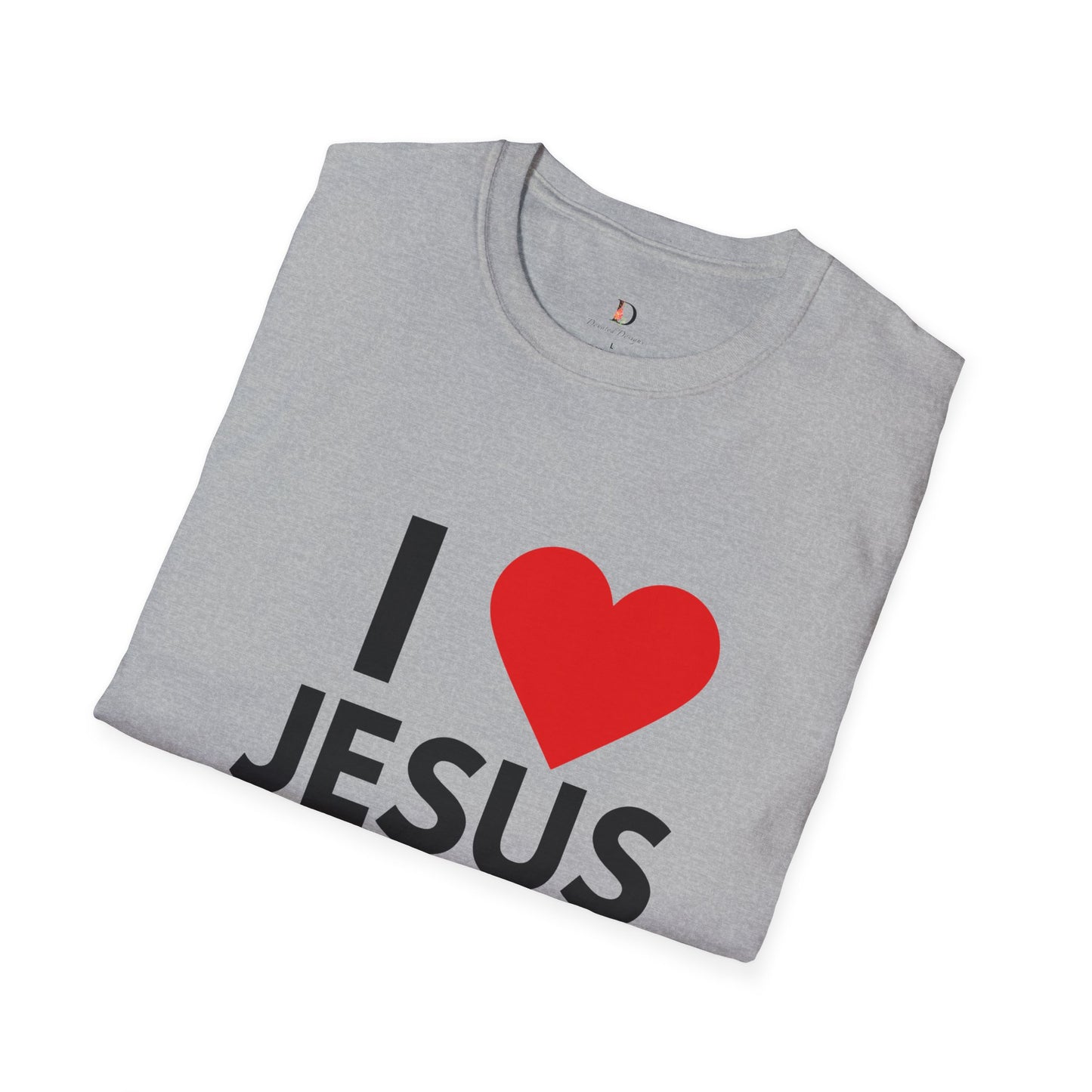 I <3 Jesus Unisex Softstyle T-Shirt