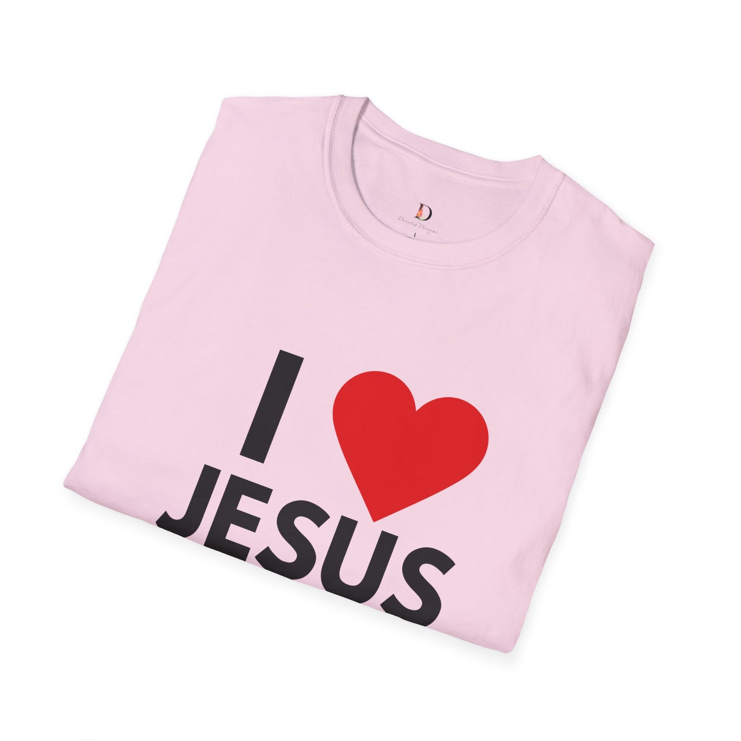 I <3 Jesus Unisex Softstyle T-Shirt