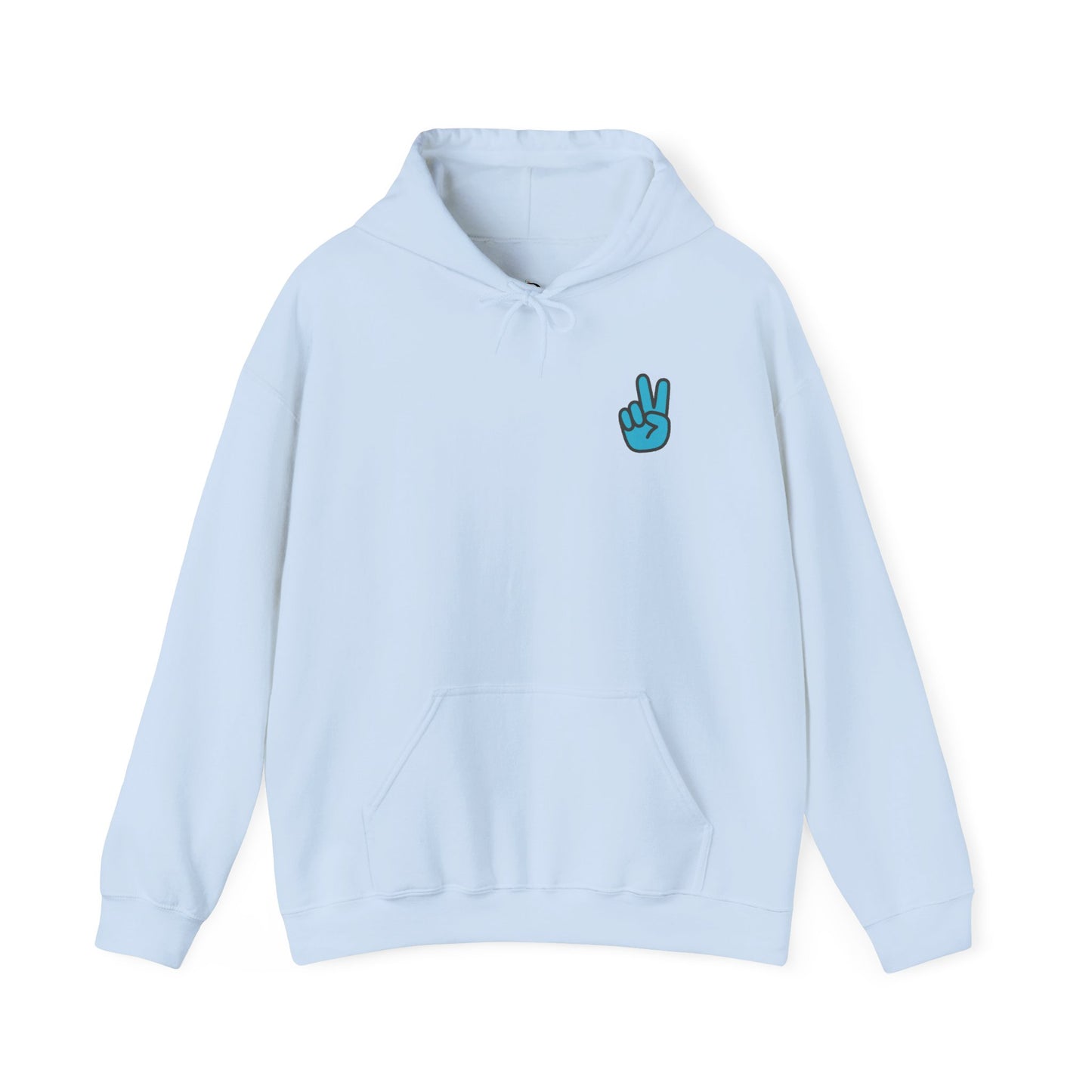 Peace Be With You Unisex Heavy Blend™ Hooded Sweatshirt