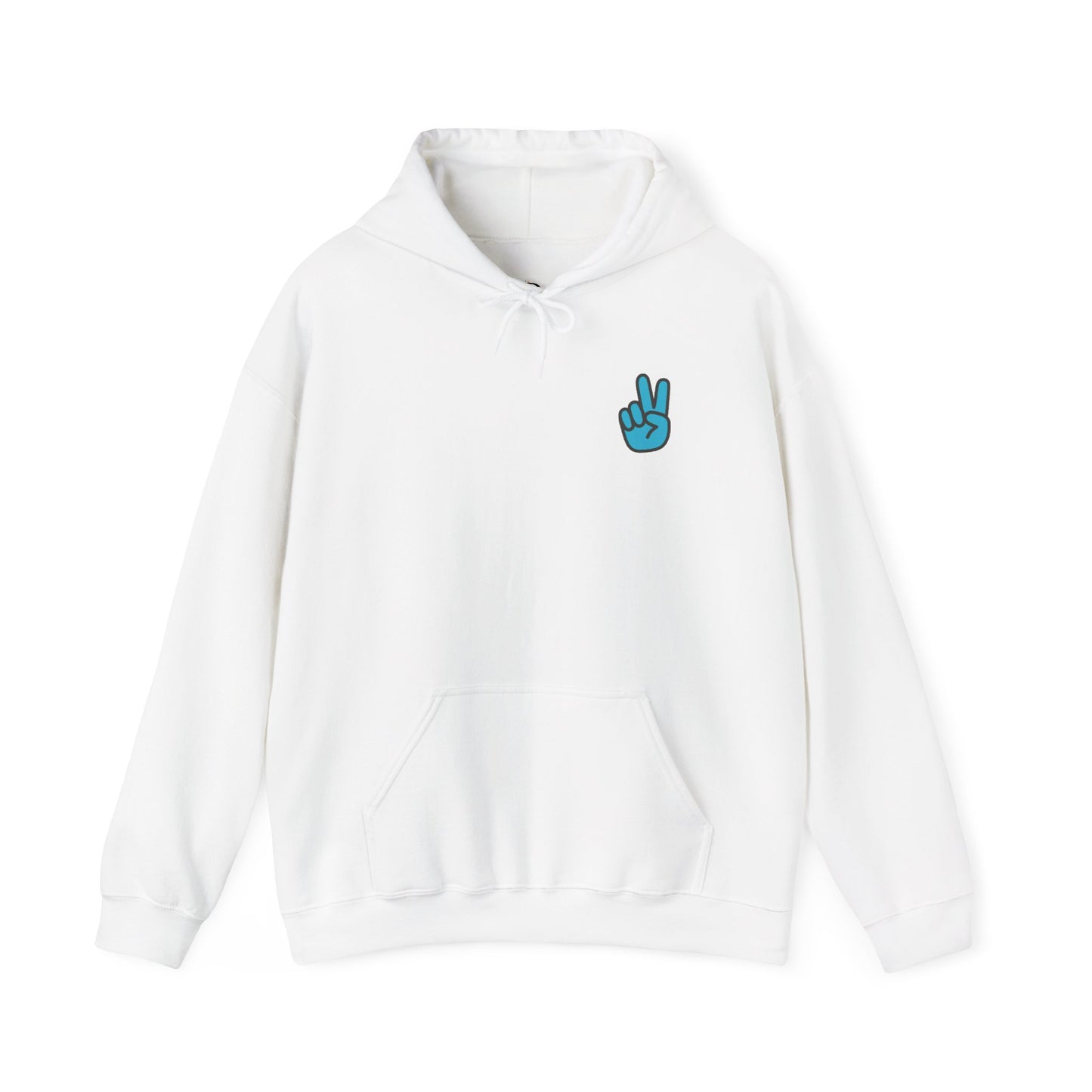 Peace Be With You Unisex Heavy Blend™ Hooded Sweatshirt