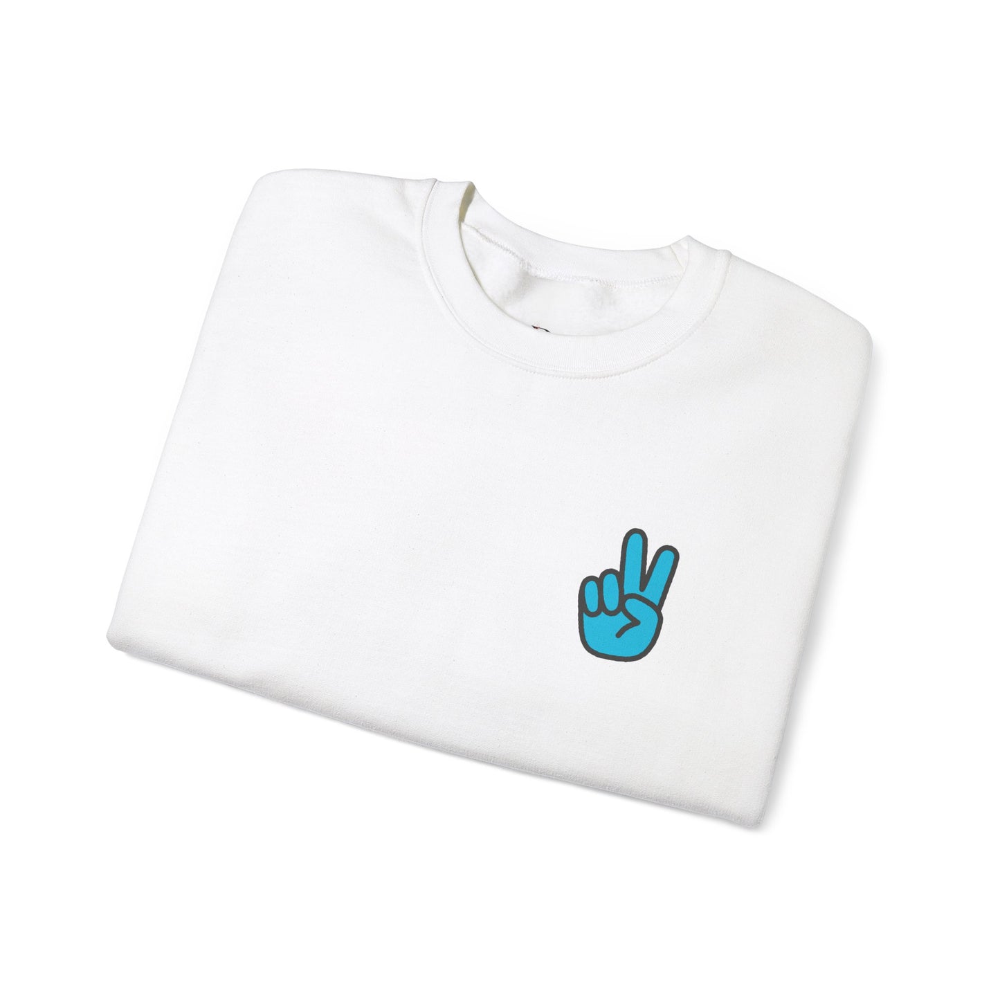Peace Be With You Unisex Heavy Blend™ Crewneck Sweatshirt