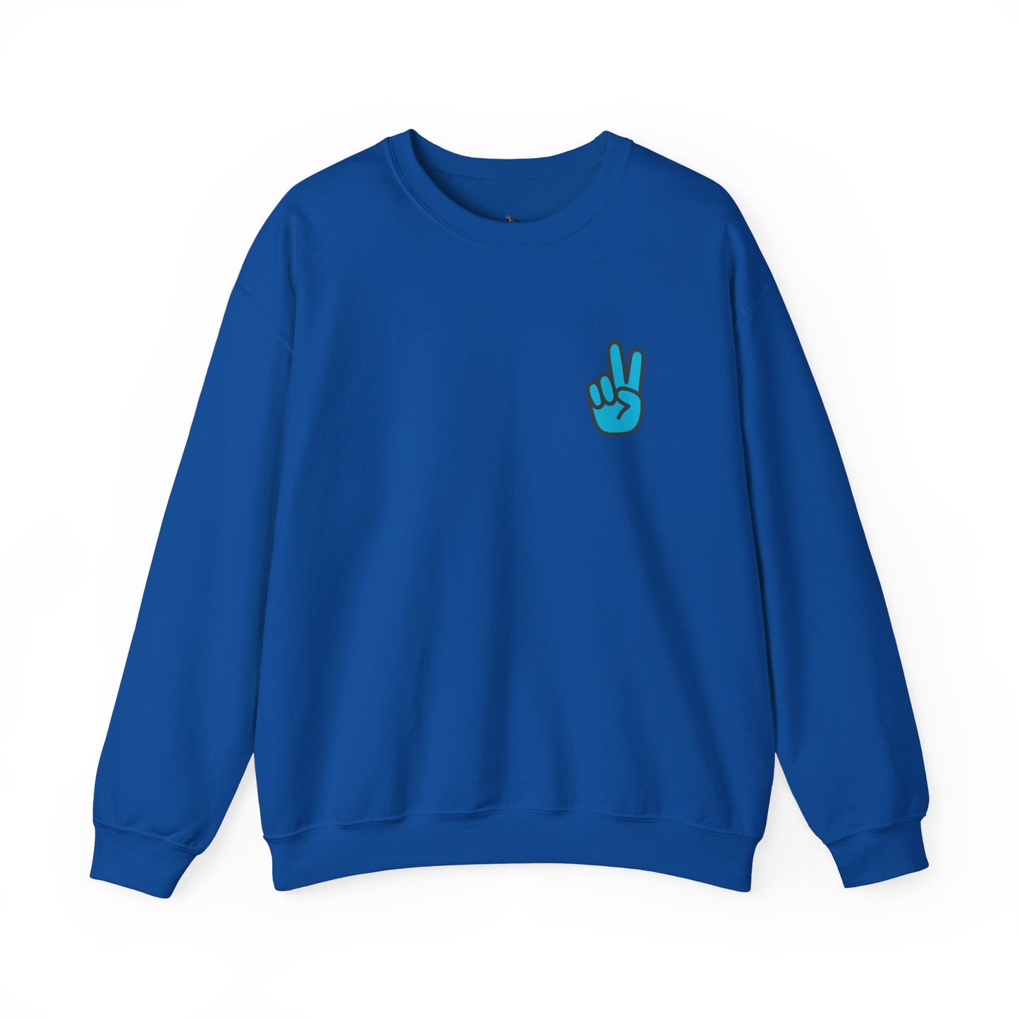 Peace Be With You Unisex Heavy Blend™ Crewneck Sweatshirt