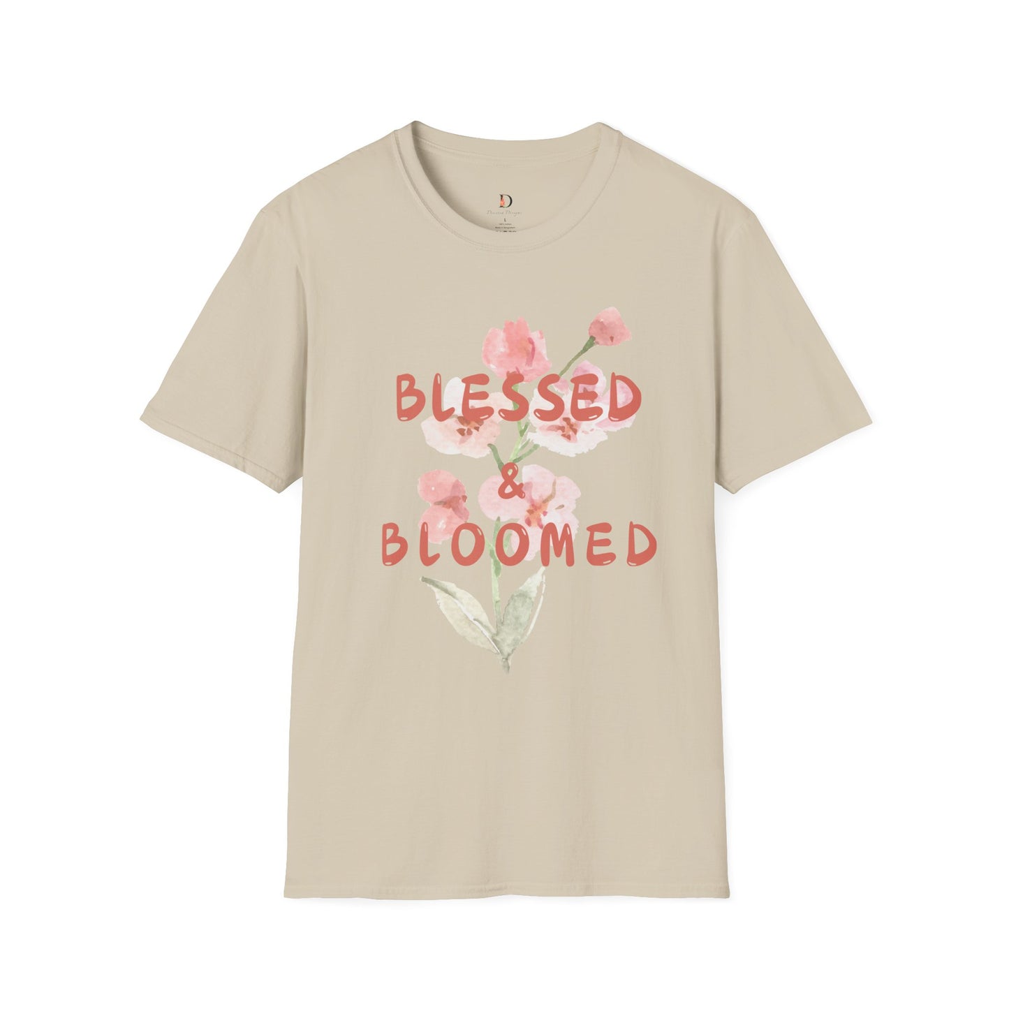 Blessed & Bloomed Unisex Softstyle T-Shirt