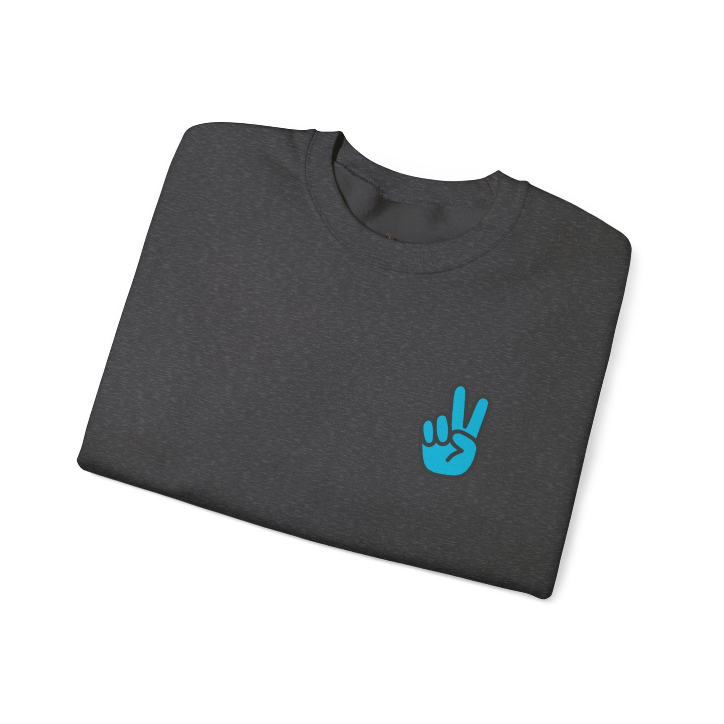 Peace Be With You Unisex Heavy Blend™ Crewneck Sweatshirt