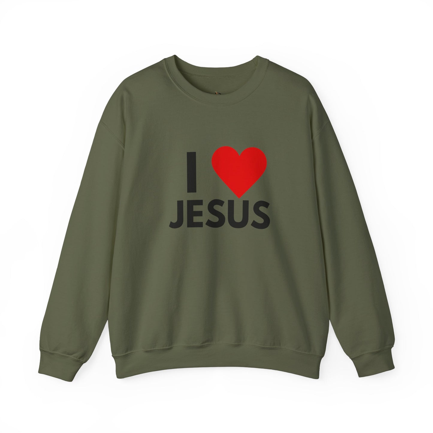 I <3 Jesus Unisex Heavy Blend™ Crewneck Sweatshirt