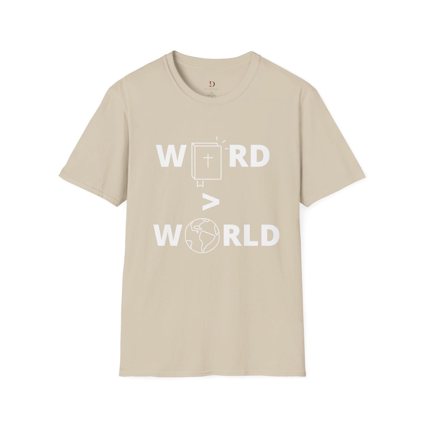 Word > World Unisex Softstyle T-Shirt
