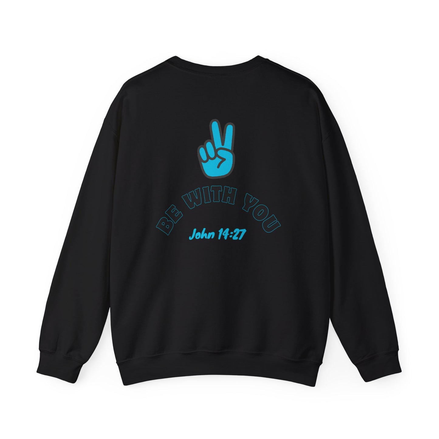 Peace Be With You Unisex Heavy Blend™ Crewneck Sweatshirt