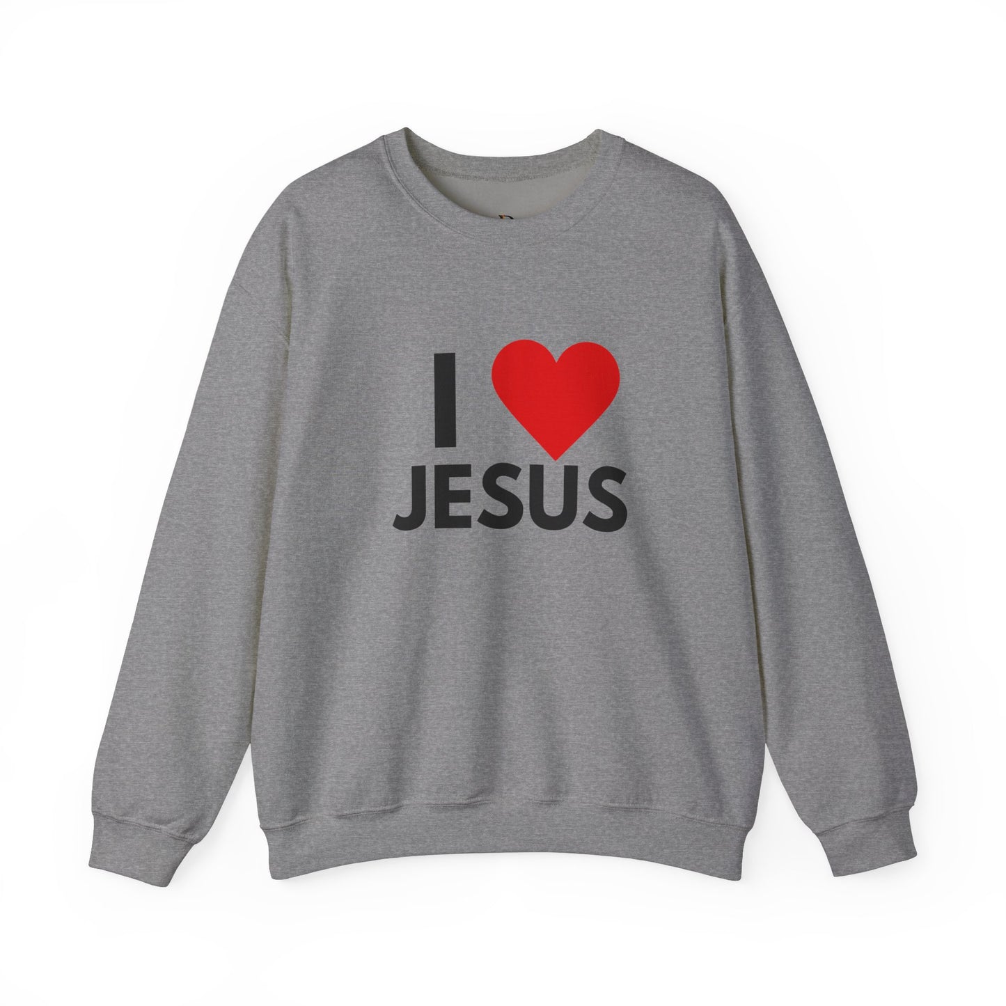 I <3 Jesus Unisex Heavy Blend™ Crewneck Sweatshirt