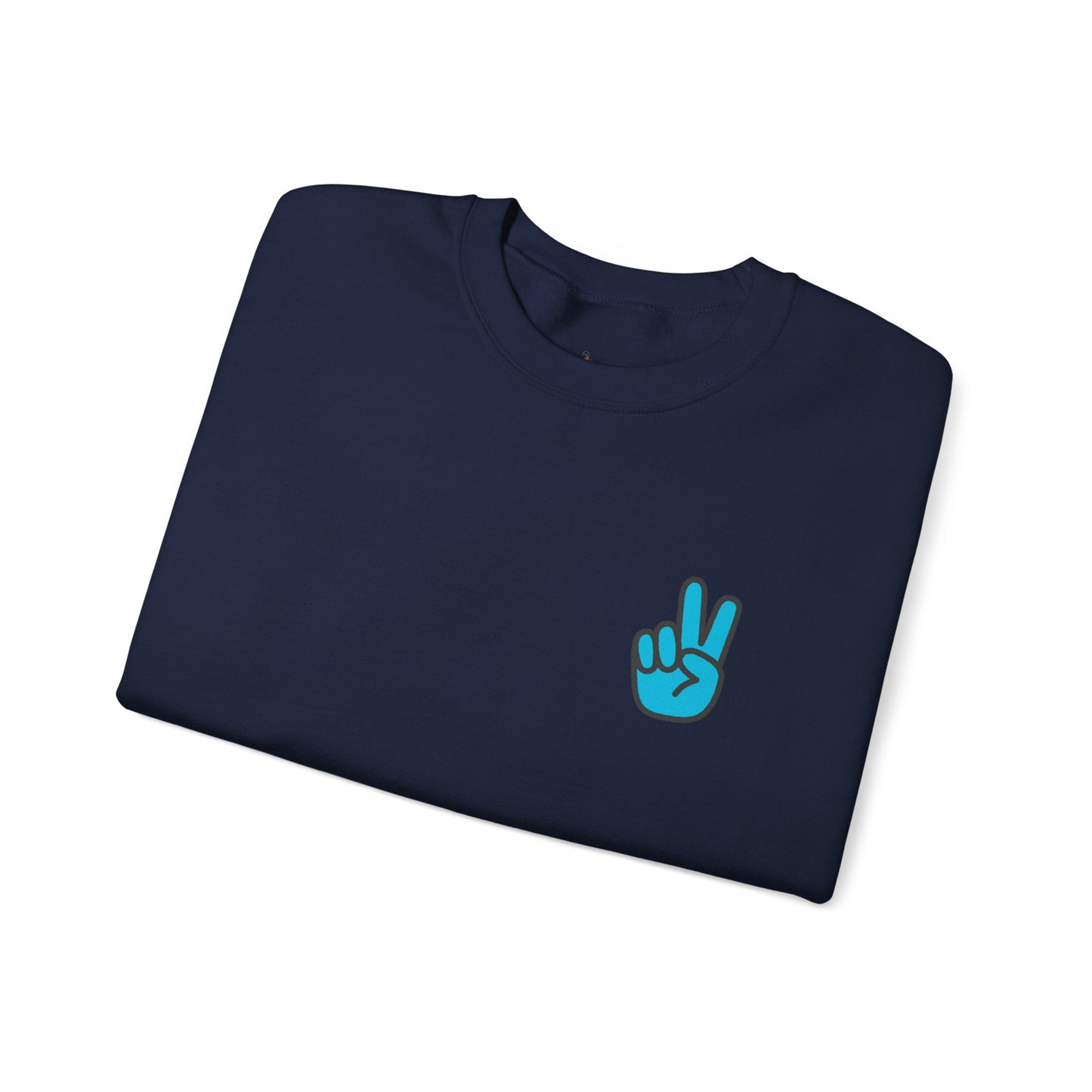 Peace Be With You Unisex Heavy Blend™ Crewneck Sweatshirt
