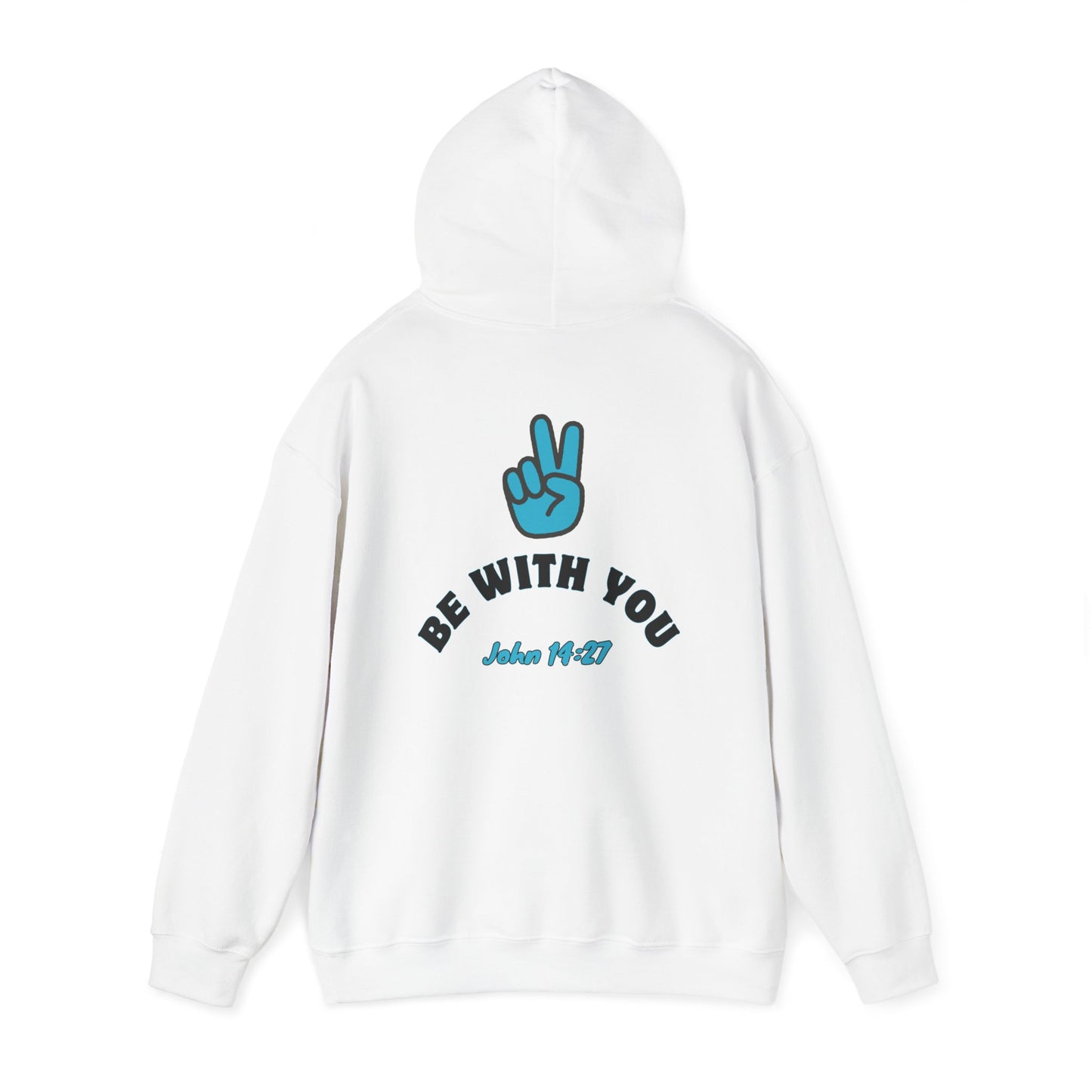 Peace Be With You Unisex Heavy Blend™ Hooded Sweatshirt