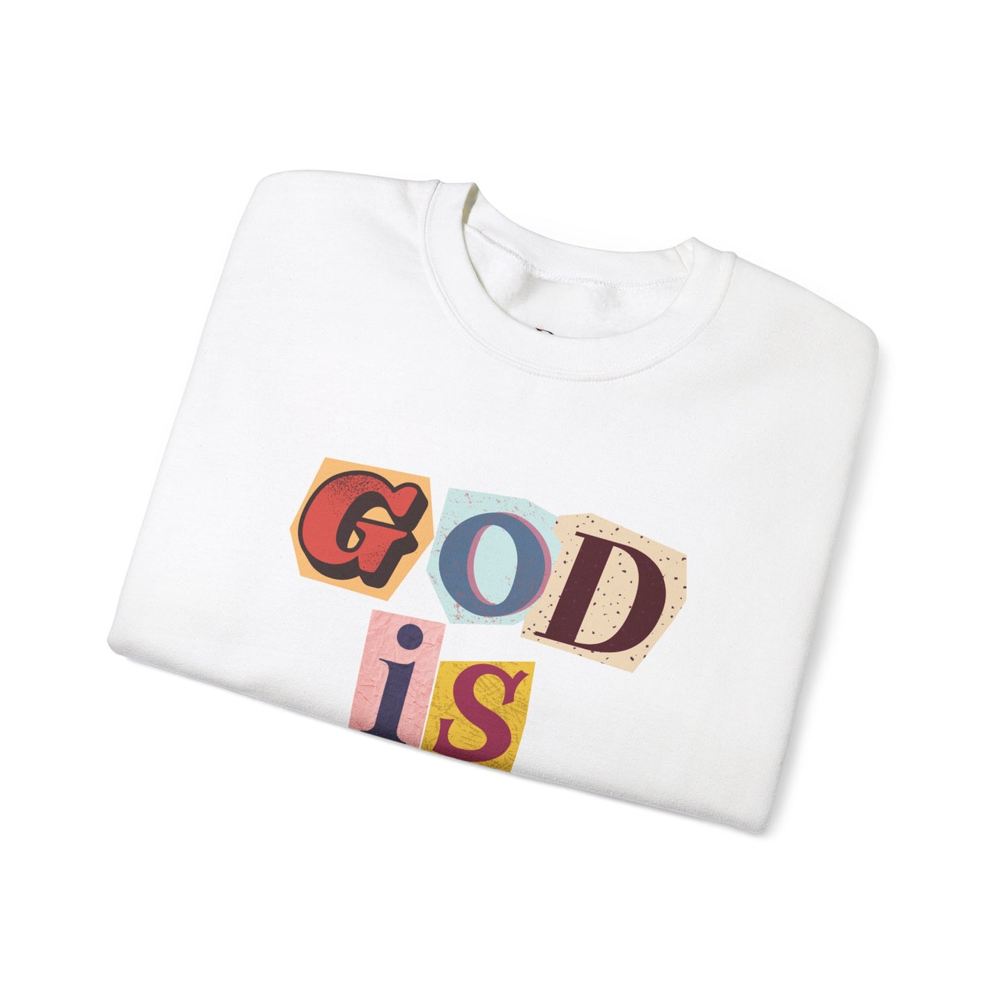 God is Good Unisex Heavy Blend™ Crewneck Sweatshirt