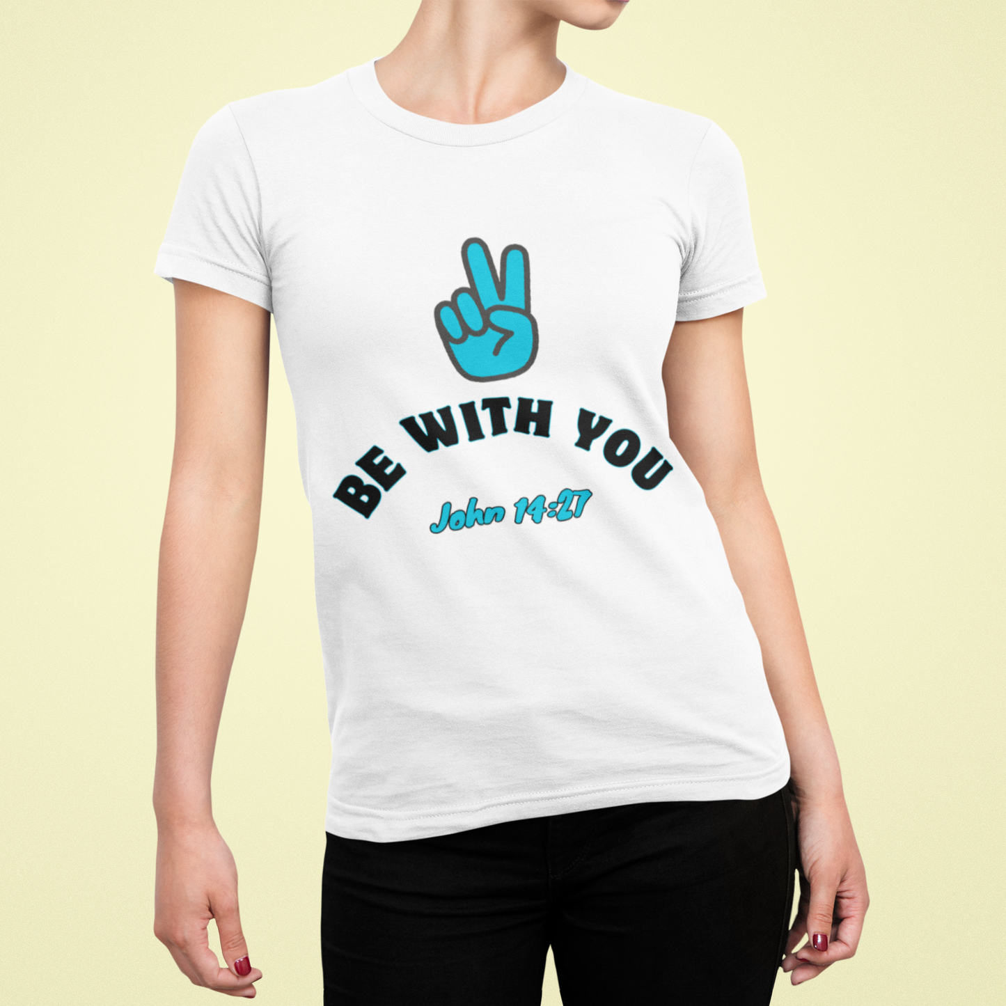Peace Be With You Unisex Softstyle T-Shirt