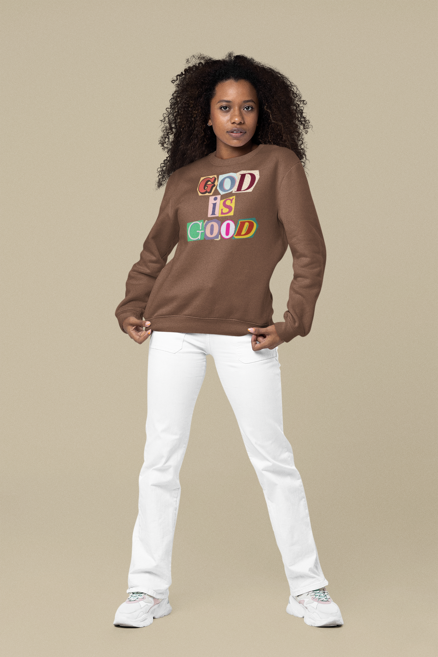 God is Good Unisex Heavy Blend™ Crewneck Sweatshirt