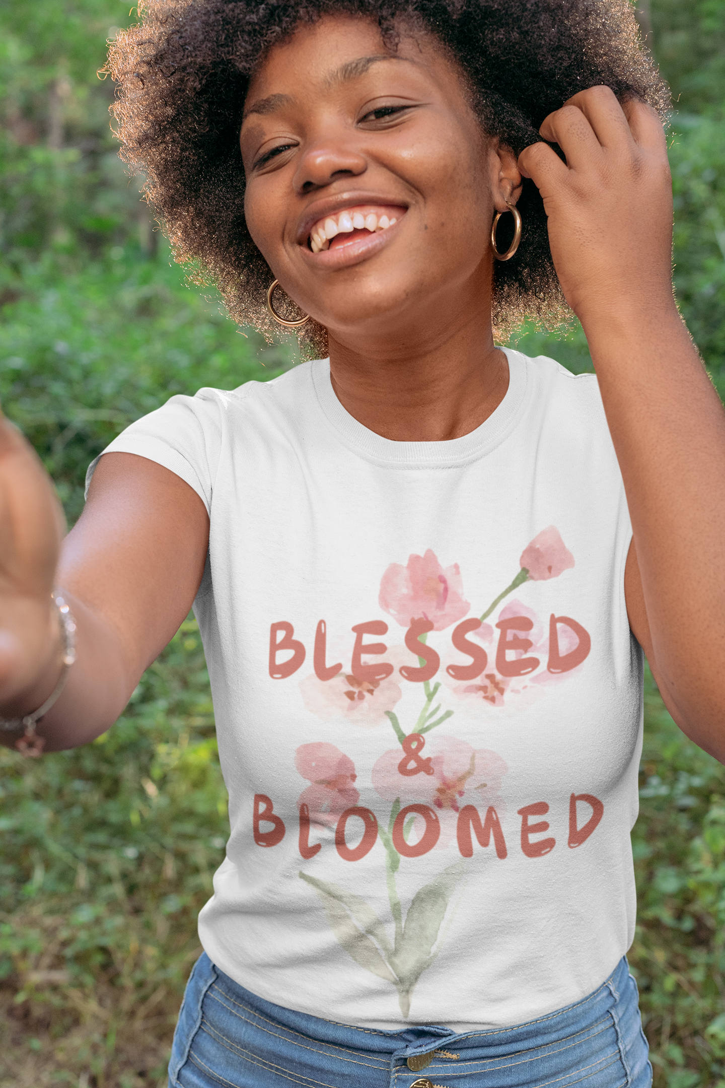 Blessed & Bloomed Unisex Softstyle T-Shirt