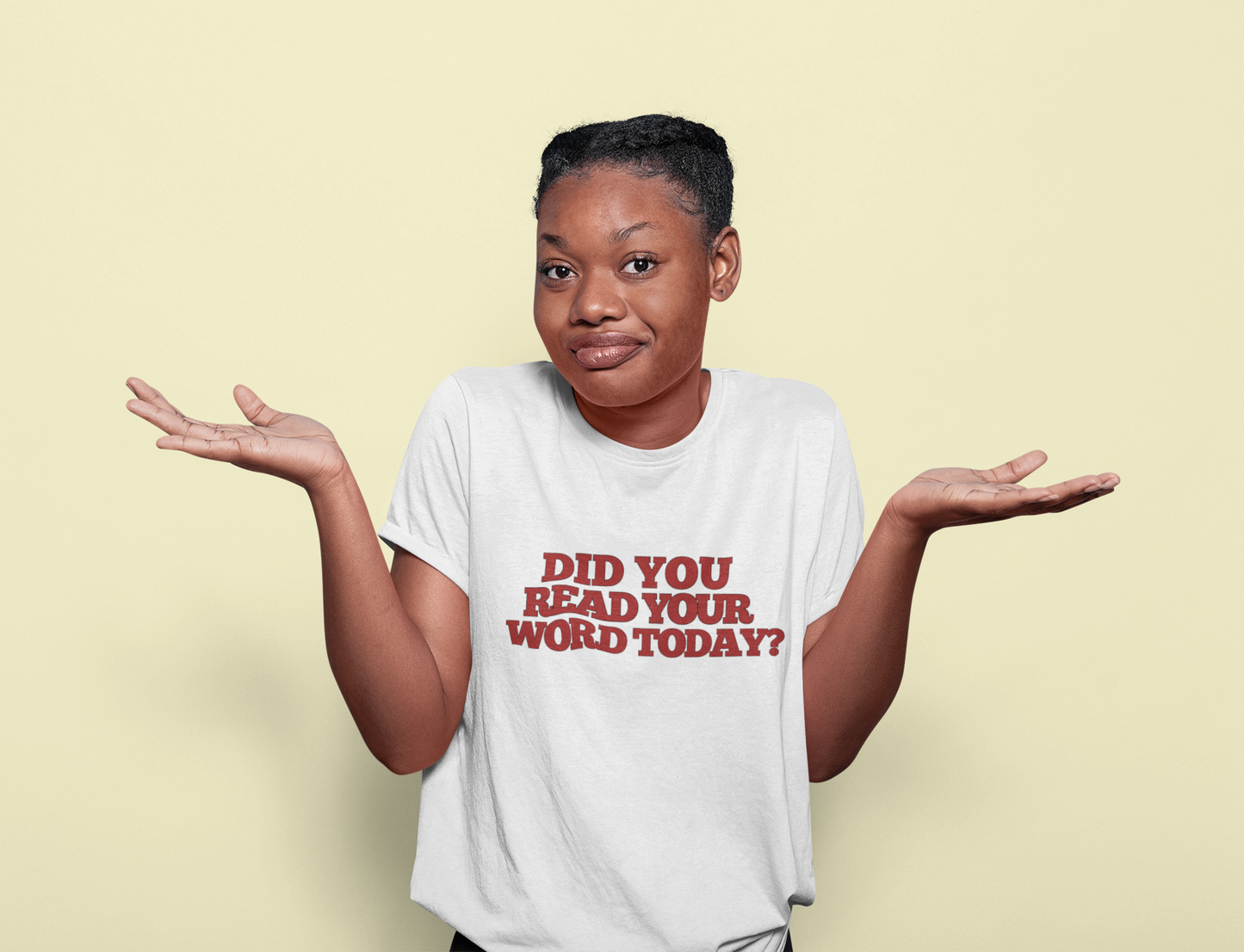 Unisex Softstyle T-Shirt - 'Did You Read Your Word Today?'