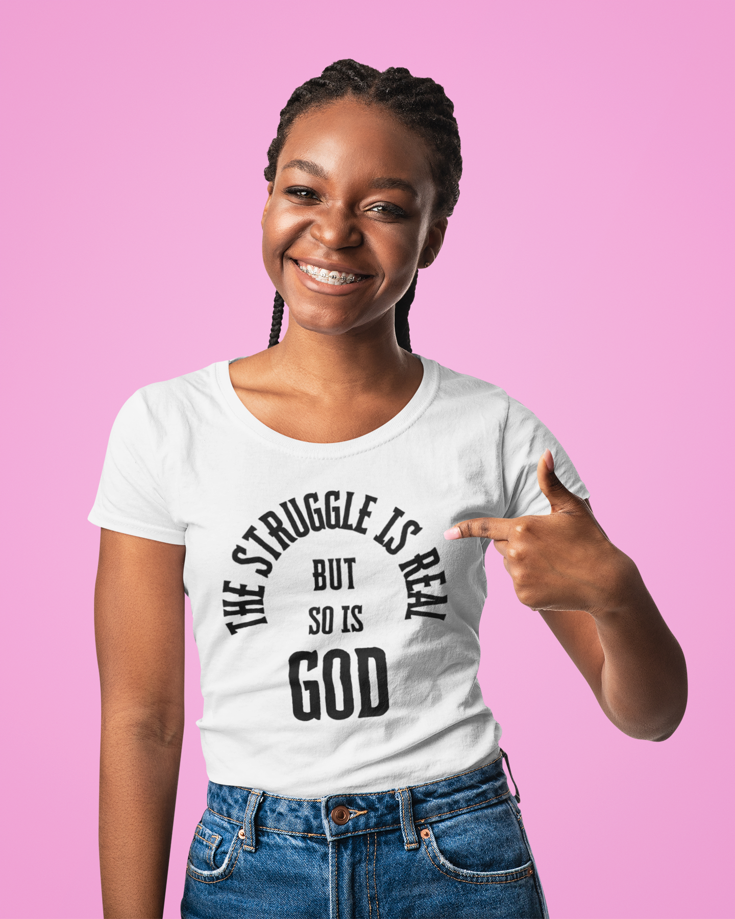 The Struggle Is Real Unisex Softstyle T-Shirt