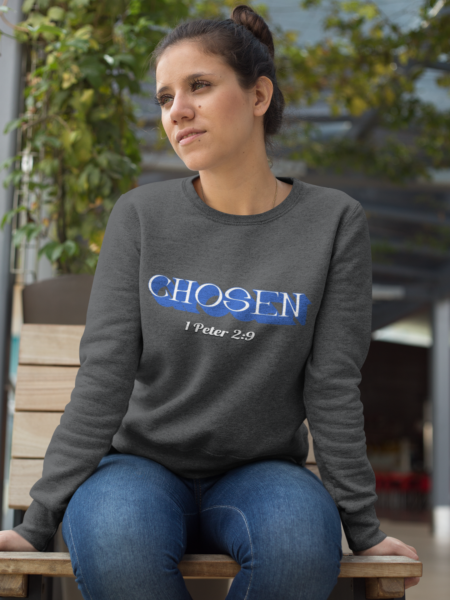 CHOSEN-Unisex Heavy Blend™ Crewneck Sweatshirt