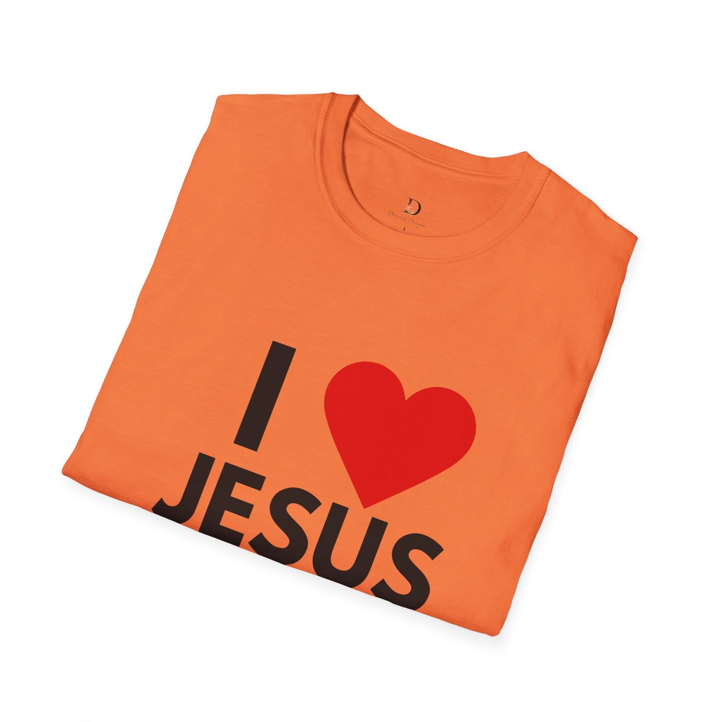 I <3 Jesus Unisex Softstyle T-Shirt