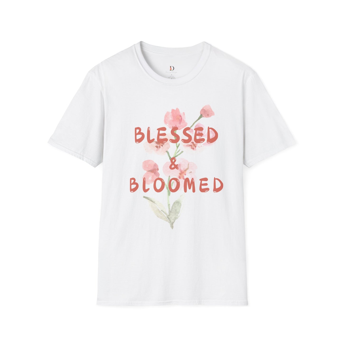 Blessed & Bloomed Unisex Softstyle T-Shirt