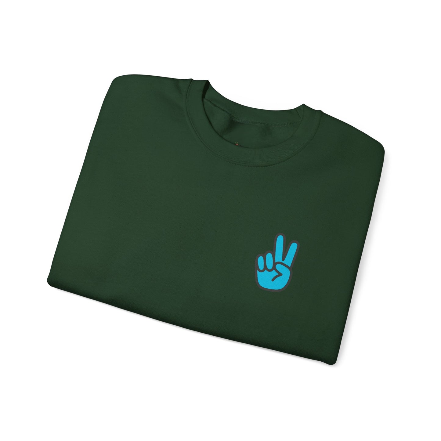Peace Be With You Unisex Heavy Blend™ Crewneck Sweatshirt
