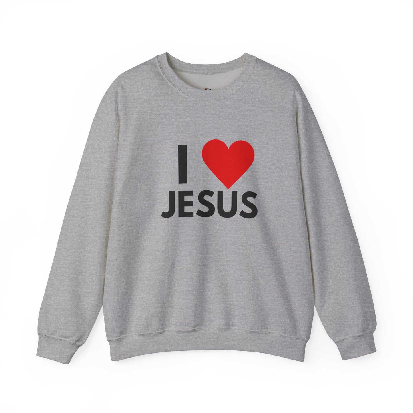 I <3 Jesus Unisex Heavy Blend™ Crewneck Sweatshirt