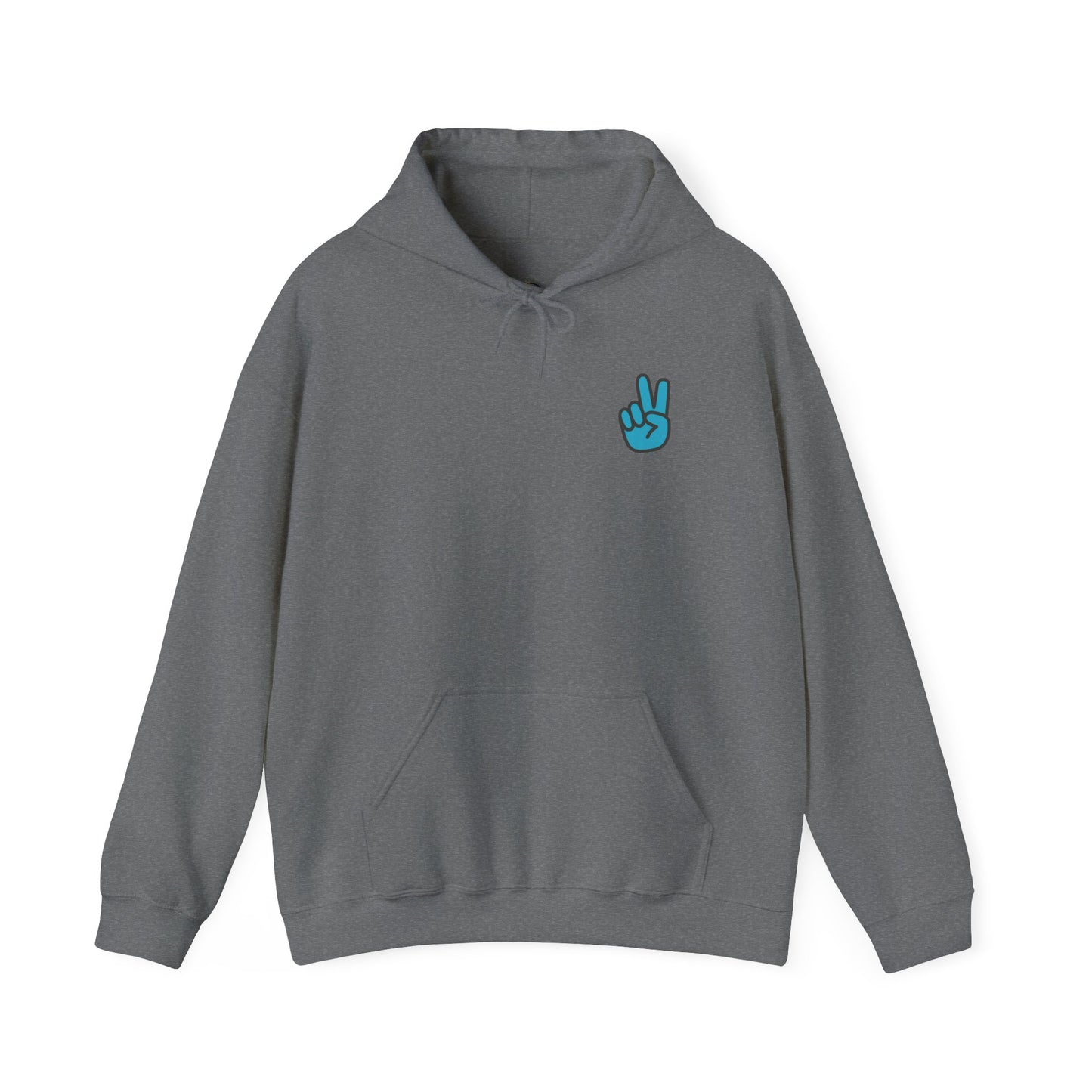 Peace Be With You Unisex Heavy Blend™ Hooded Sweatshirt