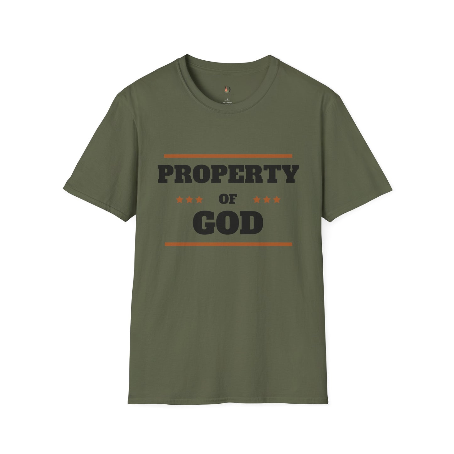 Property of God Unisex Softstyle T-Shirt