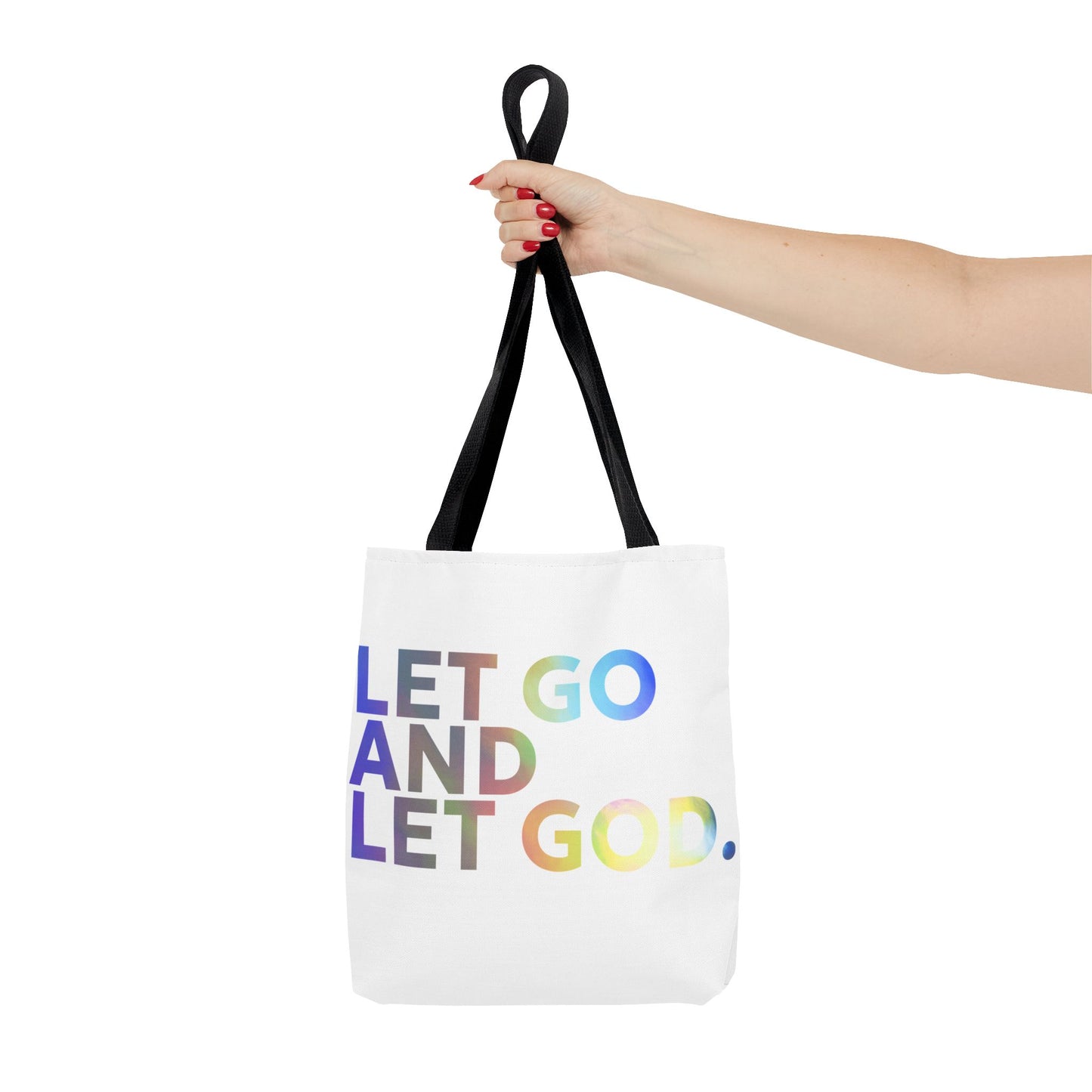 Let Go and Let God-Tote Bag (AOP)