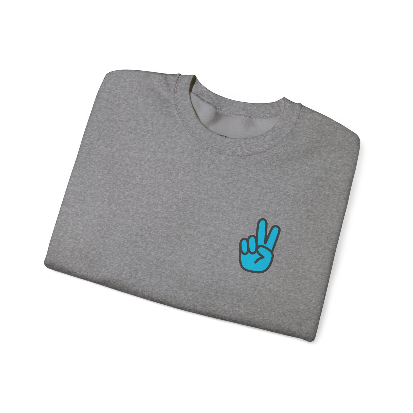 Peace Be With You Unisex Heavy Blend™ Crewneck Sweatshirt