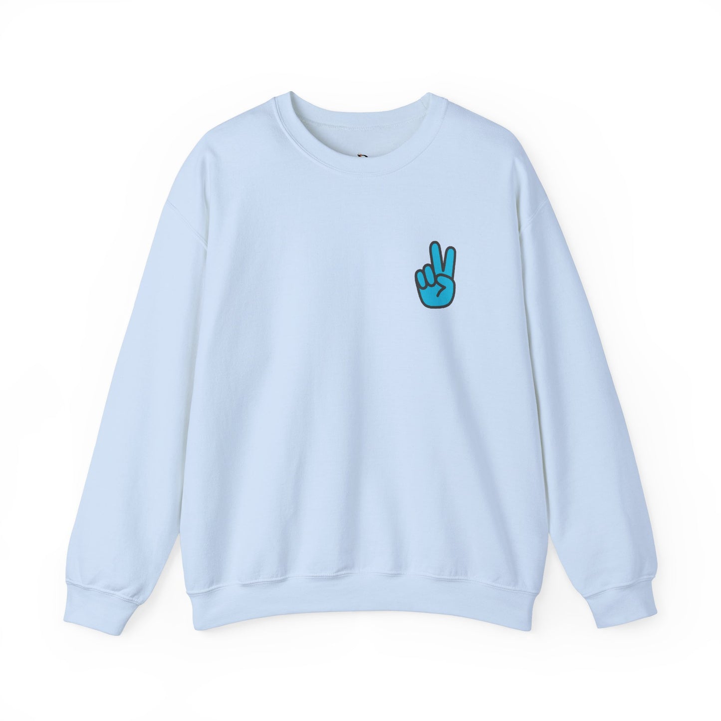 Peace Be With You Unisex Heavy Blend™ Crewneck Sweatshirt