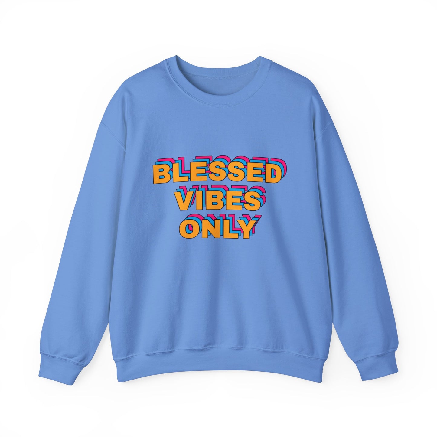 Blessed Vibes Only-Unisex Heavy Blend™ Crewneck Sweatshirt