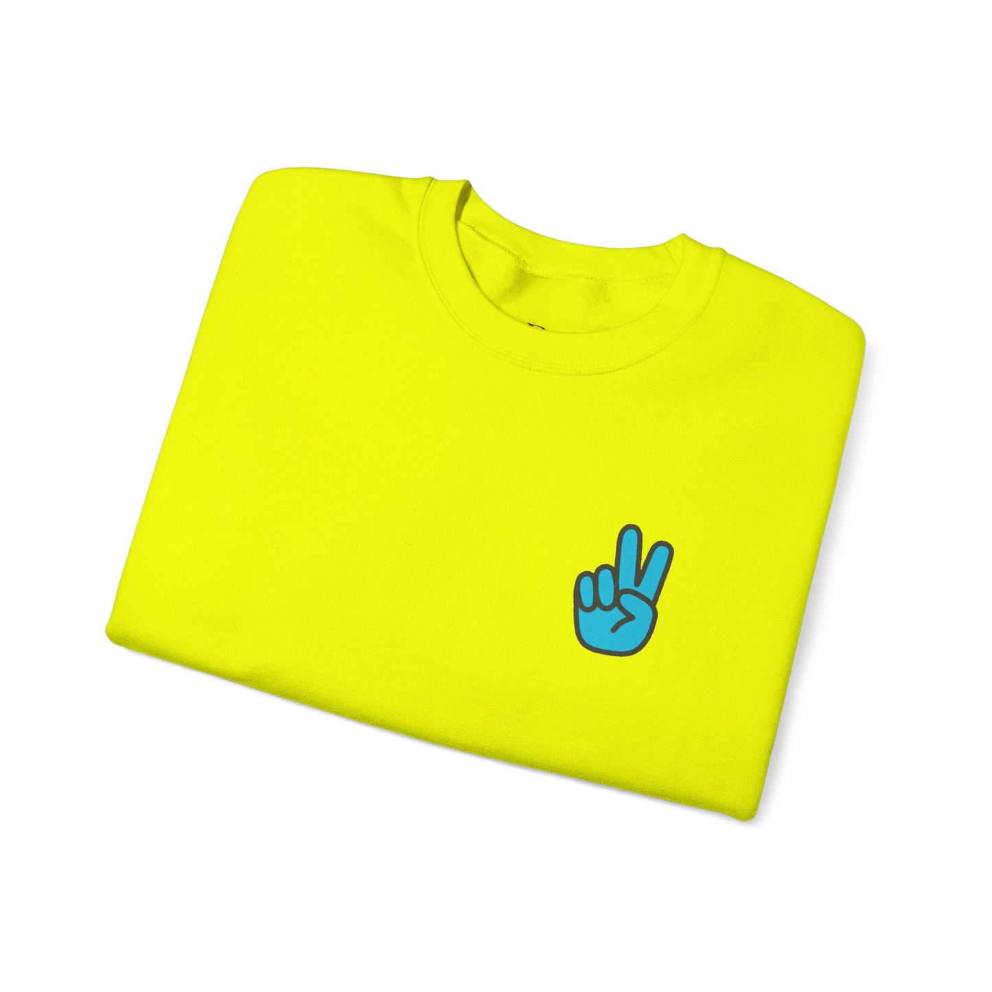 Peace Be With You Unisex Heavy Blend™ Crewneck Sweatshirt