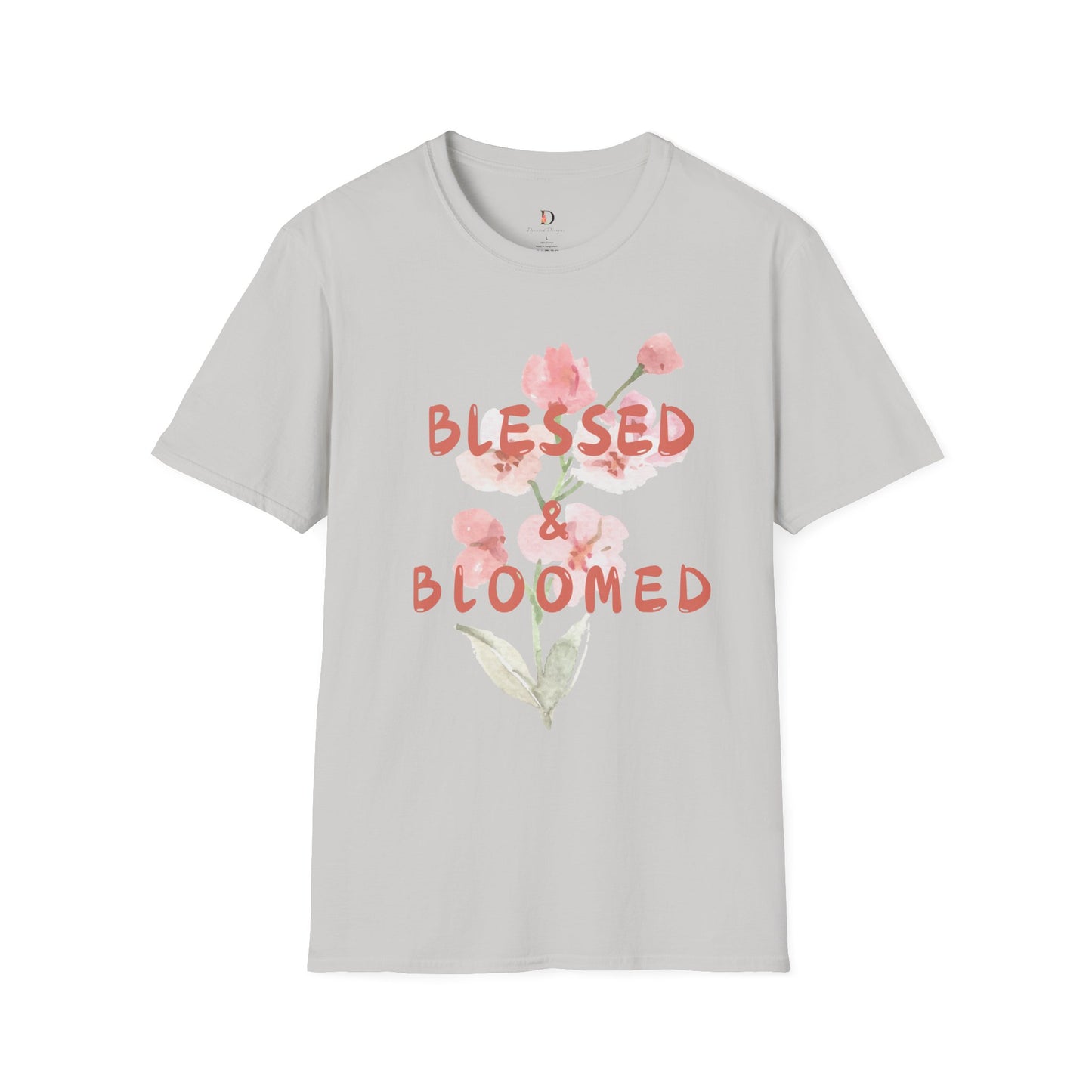 Blessed & Bloomed Unisex Softstyle T-Shirt