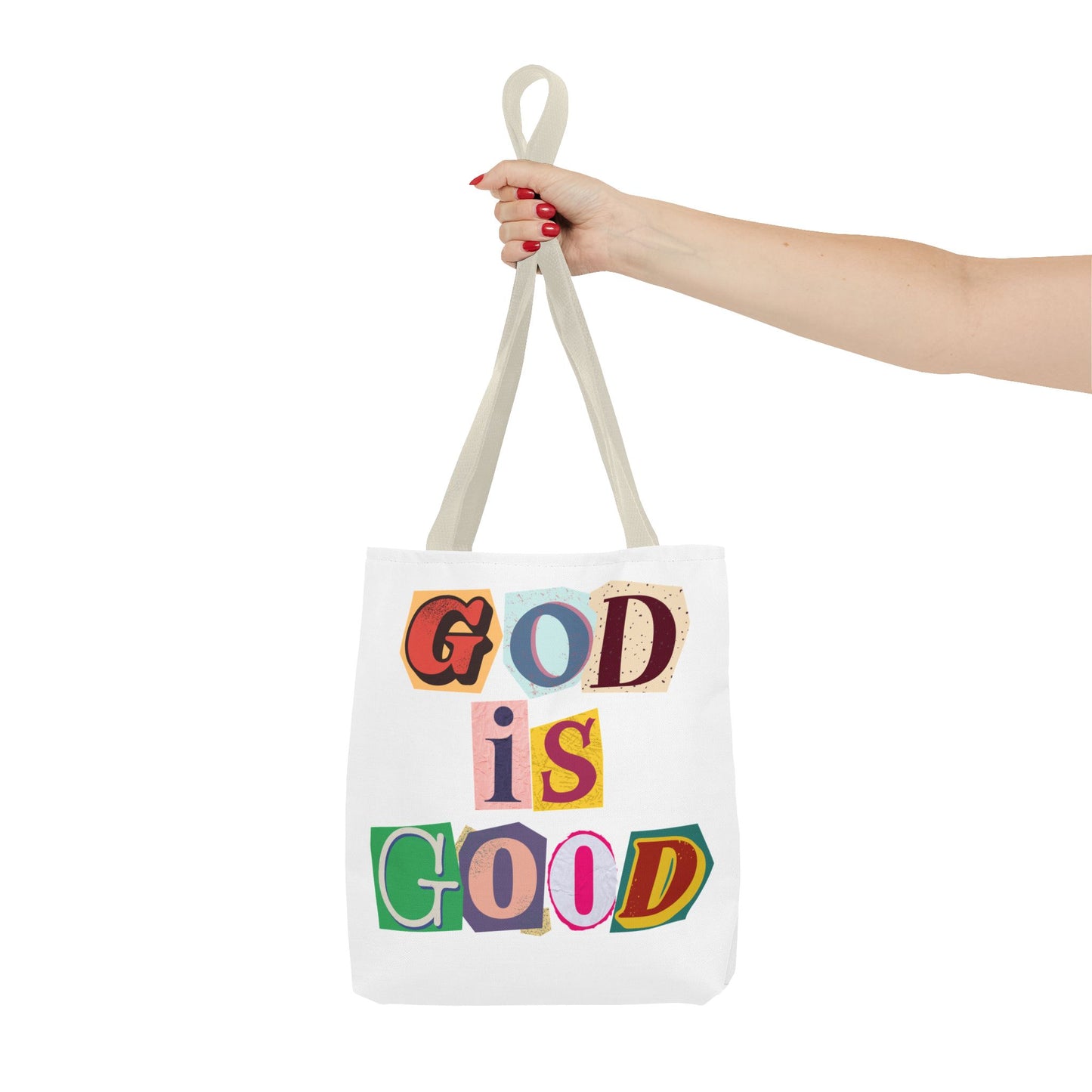 God is Good Tote Bag (AOP)
