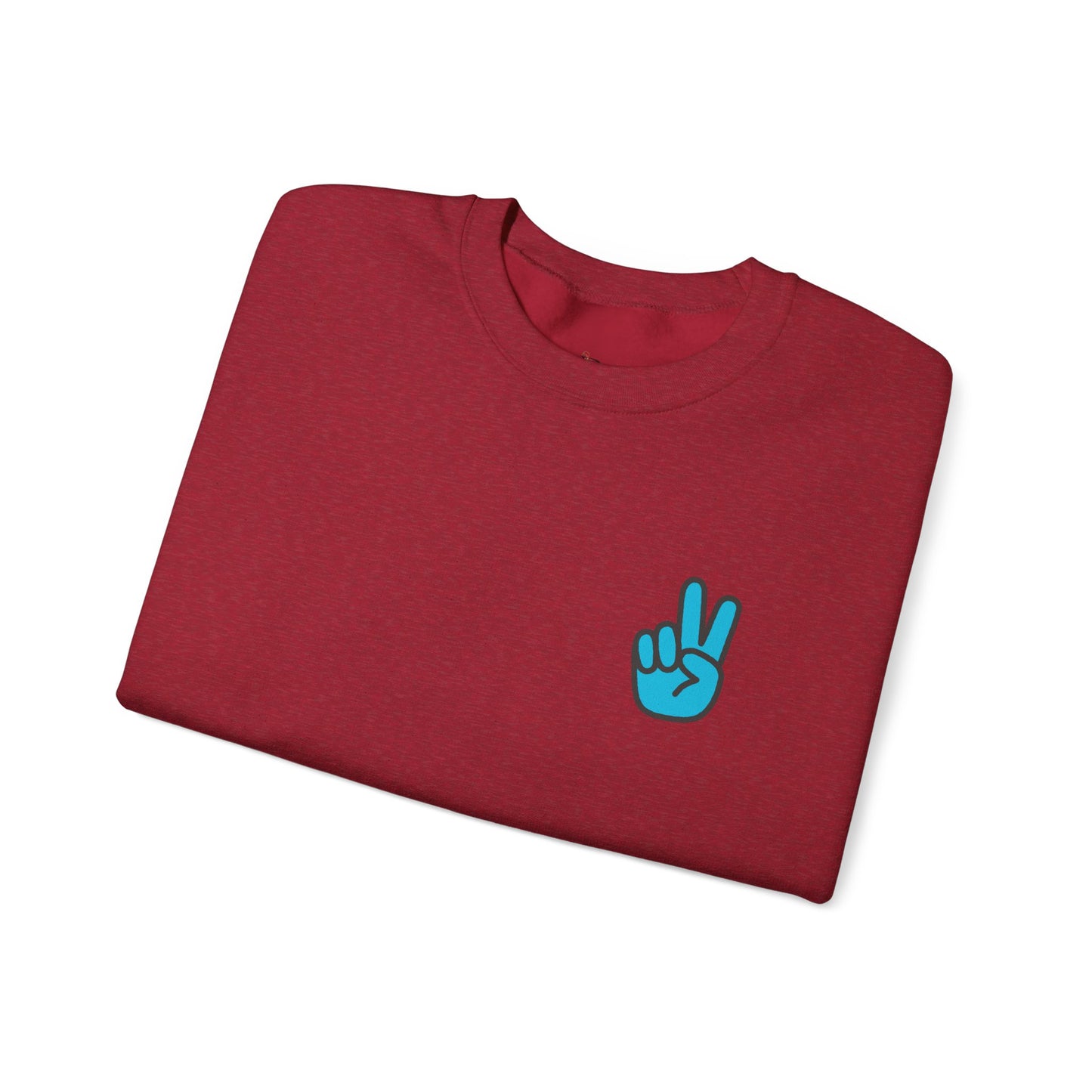 Peace Be With You Unisex Heavy Blend™ Crewneck Sweatshirt