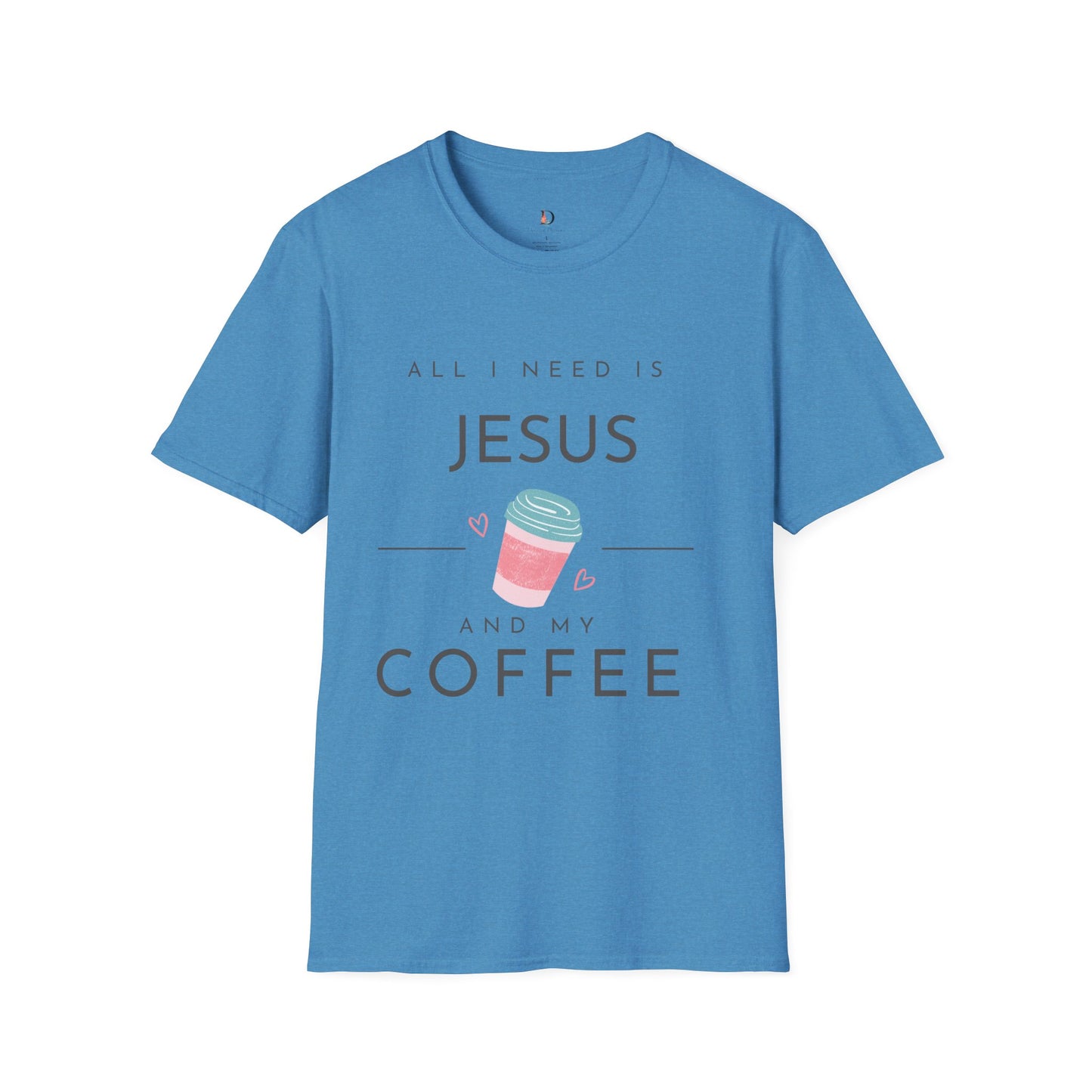 Jesus & Coffee Unisex Softstyle T-Shirt