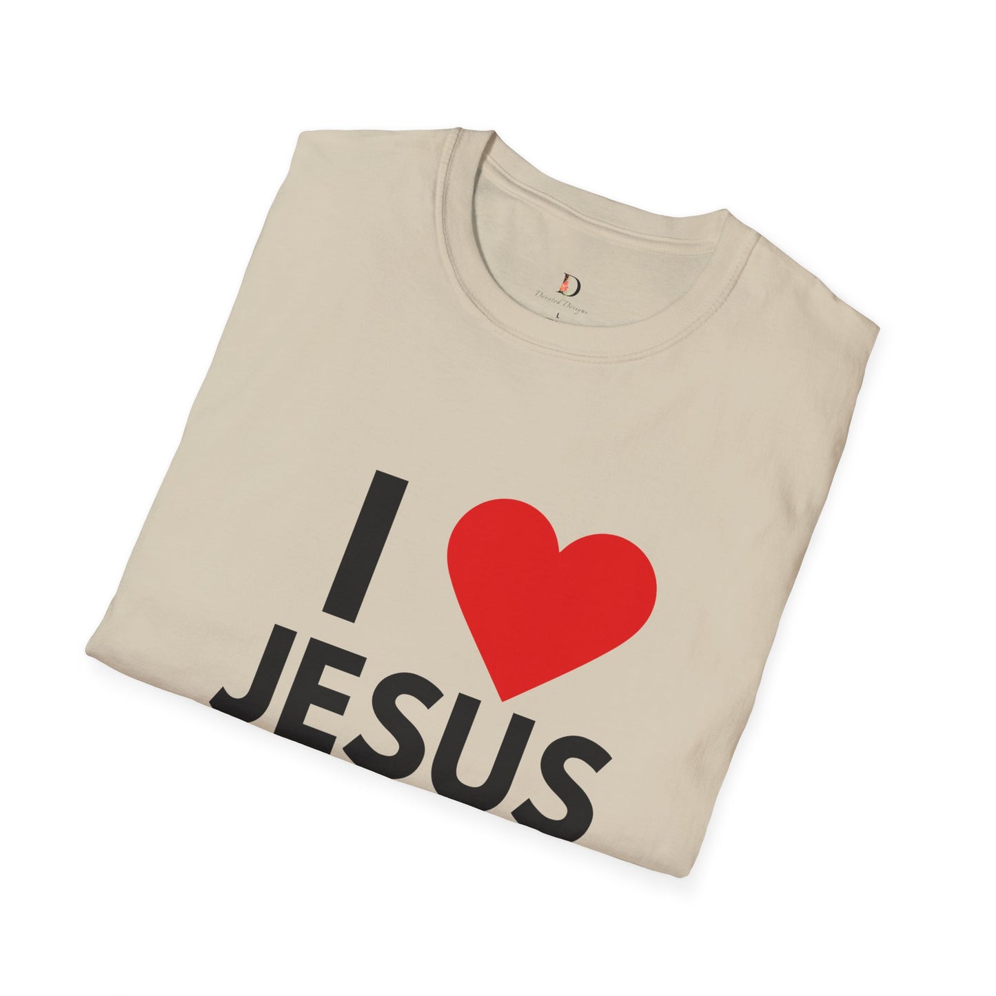 I <3 Jesus Unisex Softstyle T-Shirt